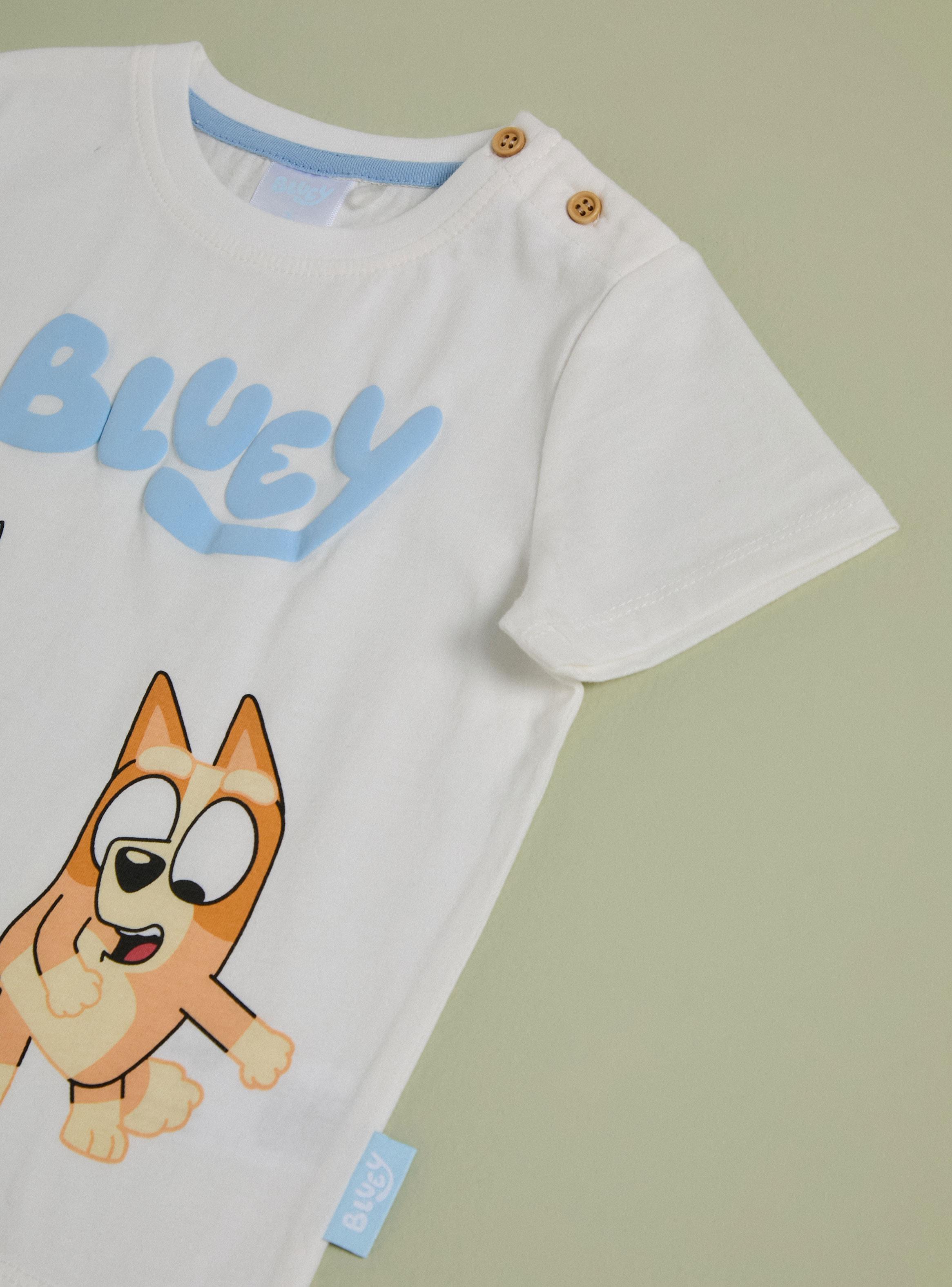 Polera Estampado Personajes Bluey Niño-2
