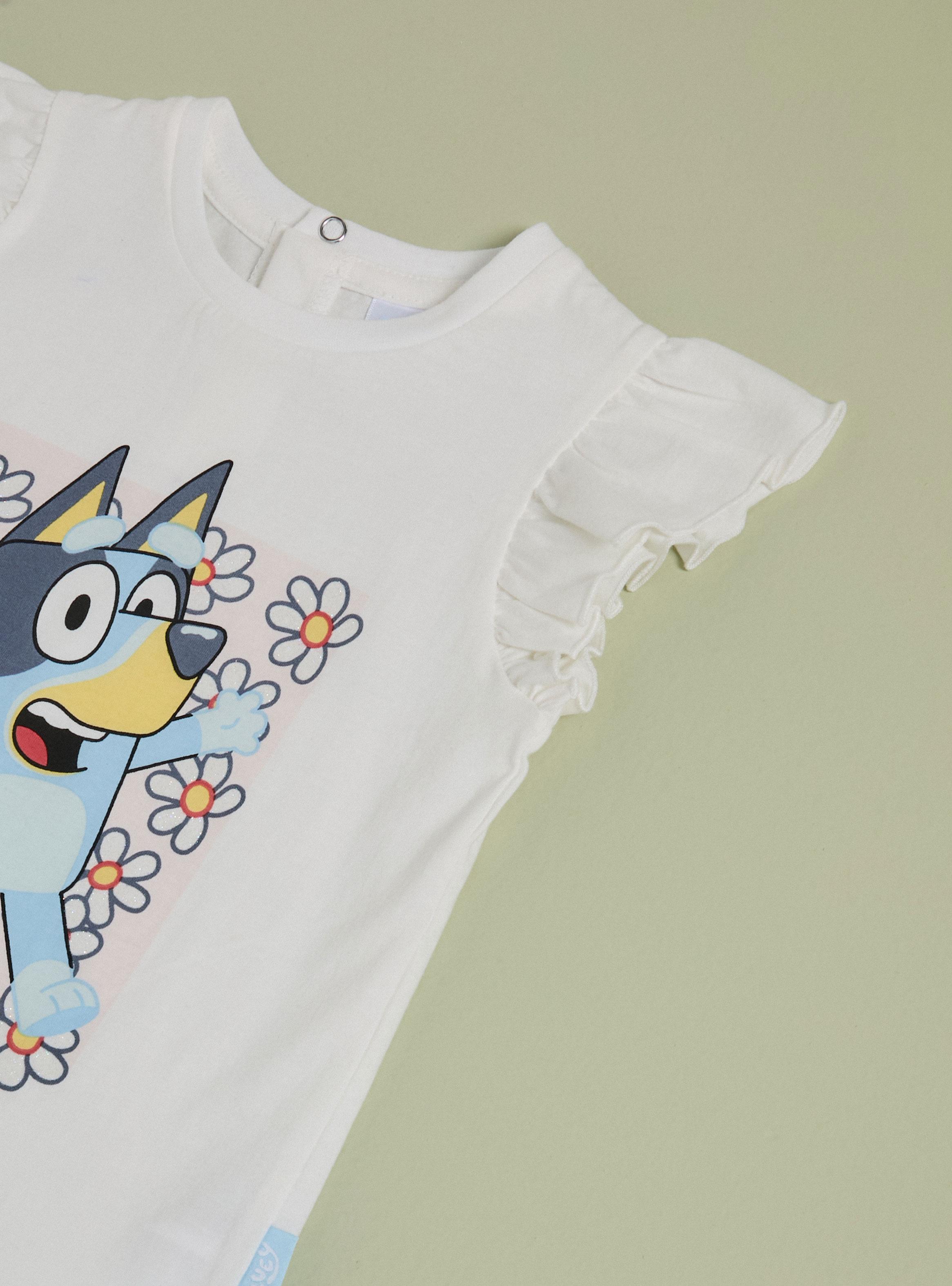 Polera Estampado Bluey con Brillos-2
