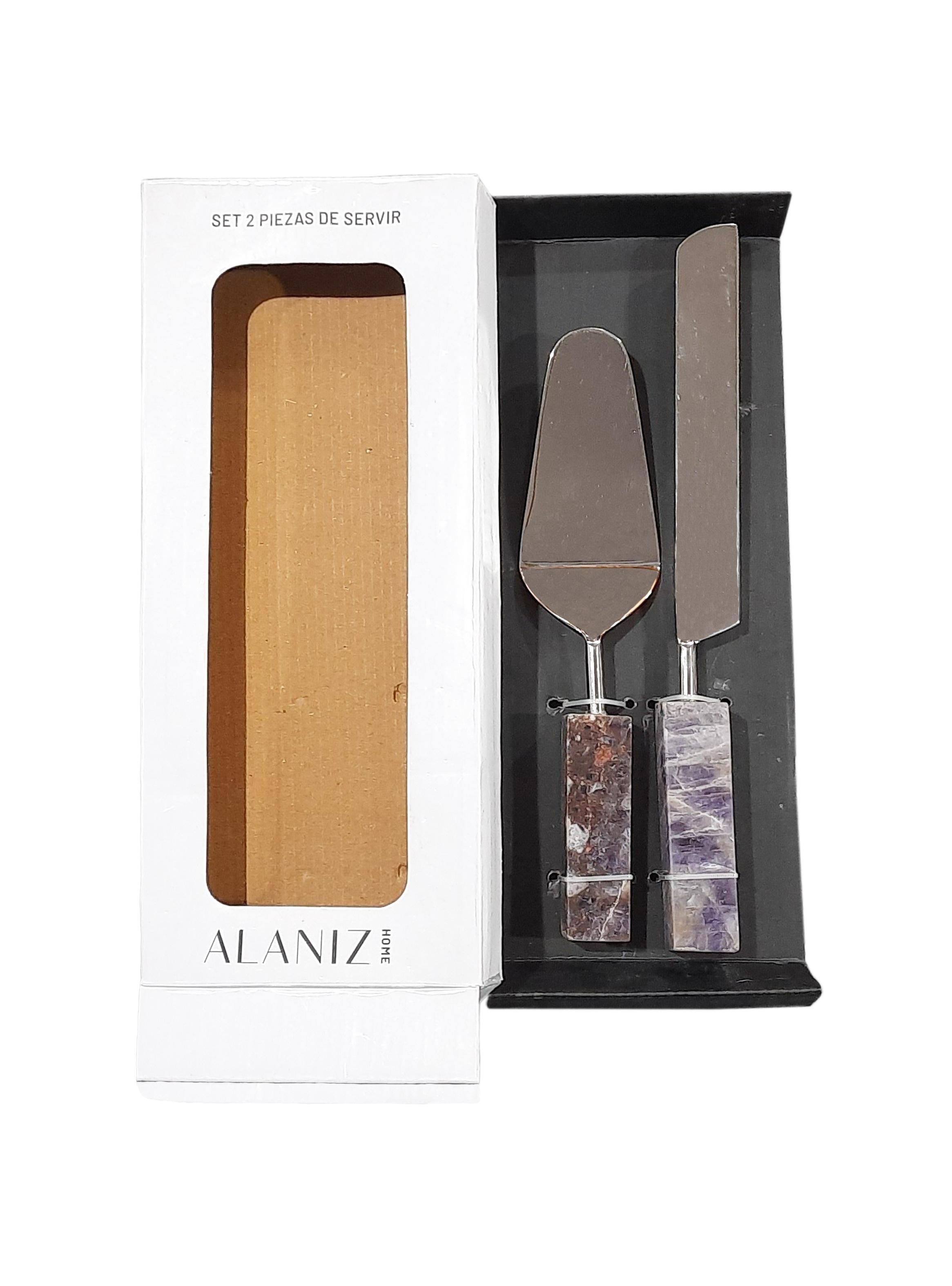 Set de 2 Piezas Torta Amatista-3