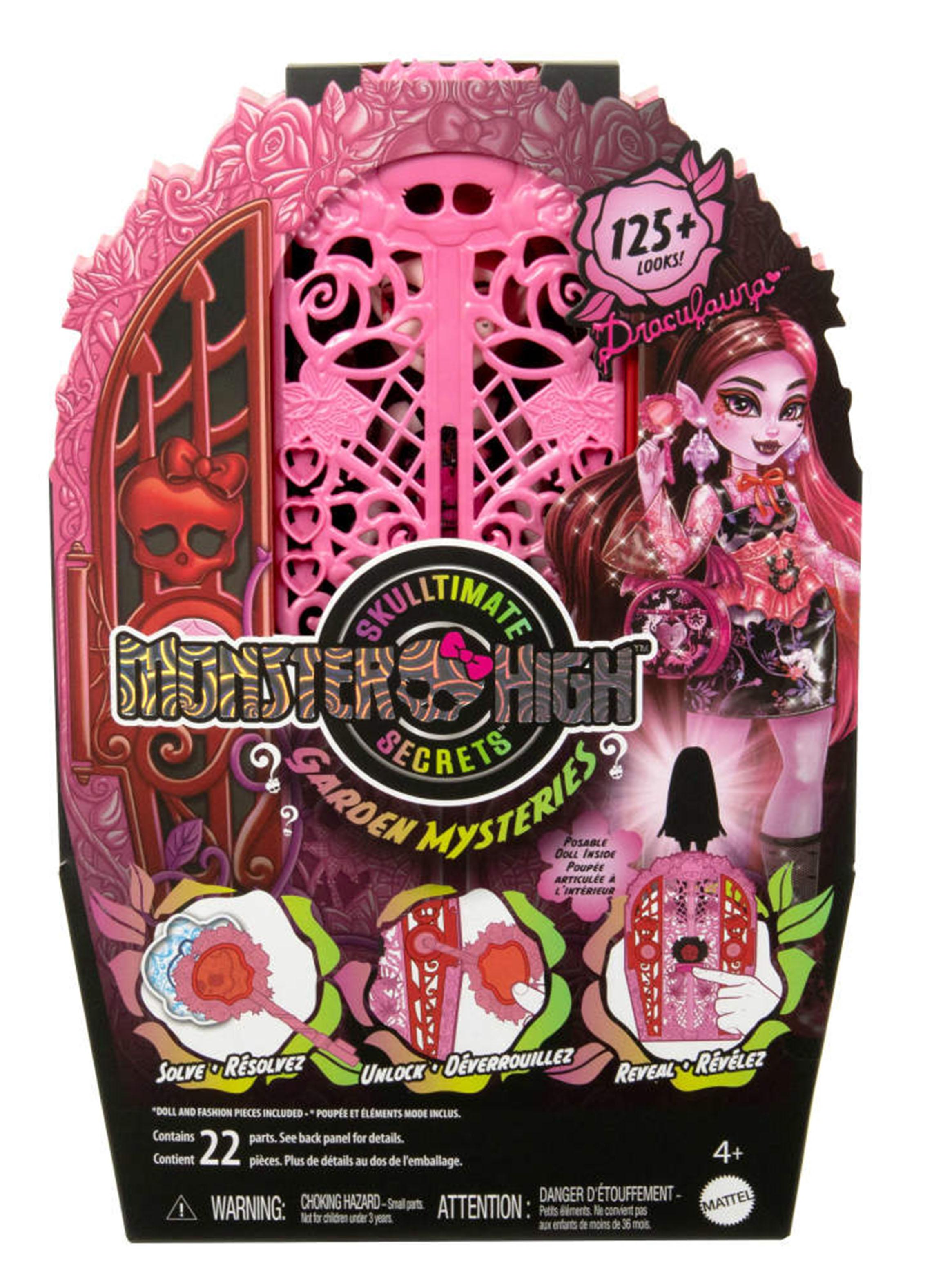 Muñeca Skulltimate Secrets Garden Mysteries Draculaura-4