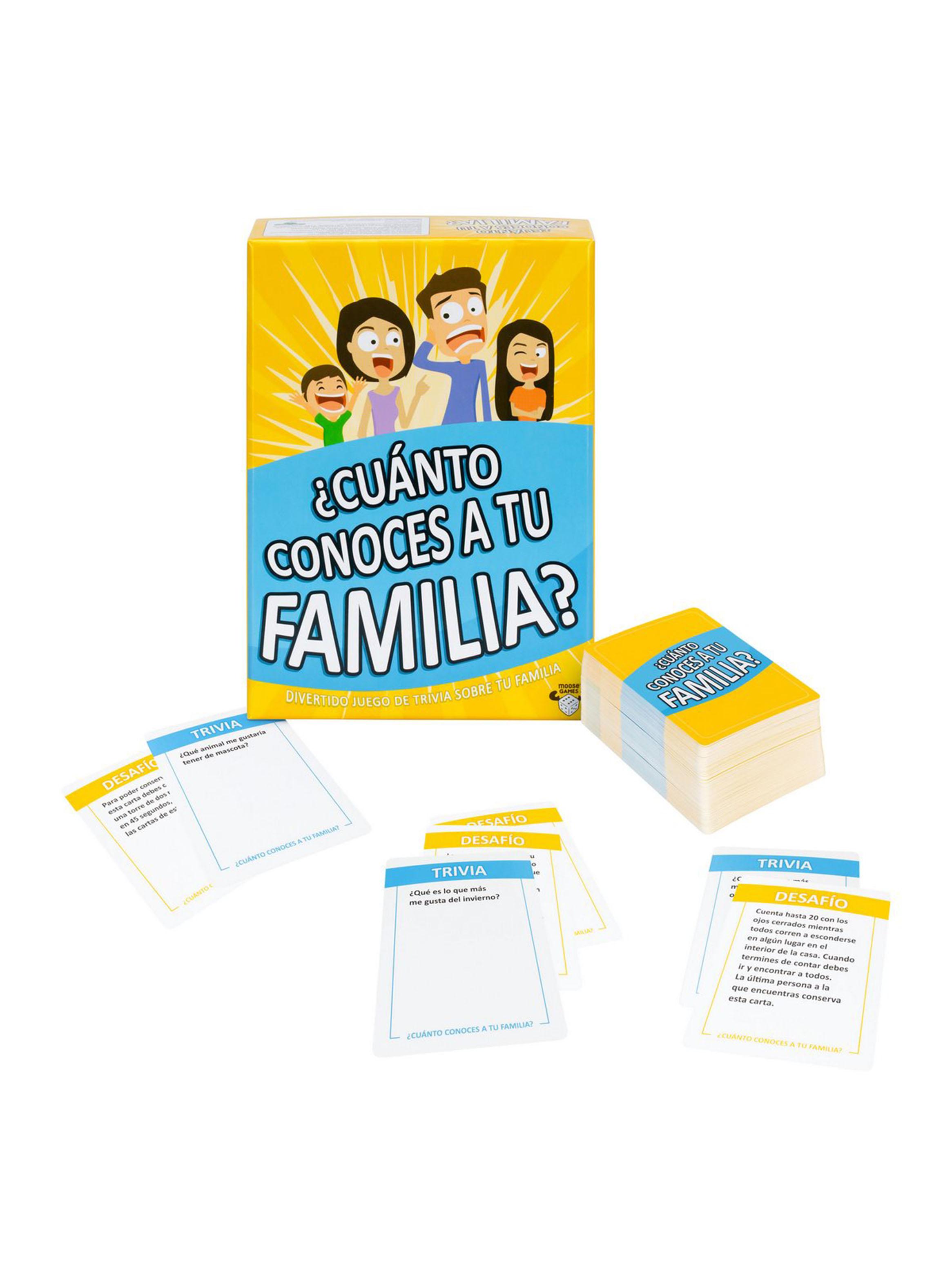 Juego de Mesa Conoces a tu Familia-1