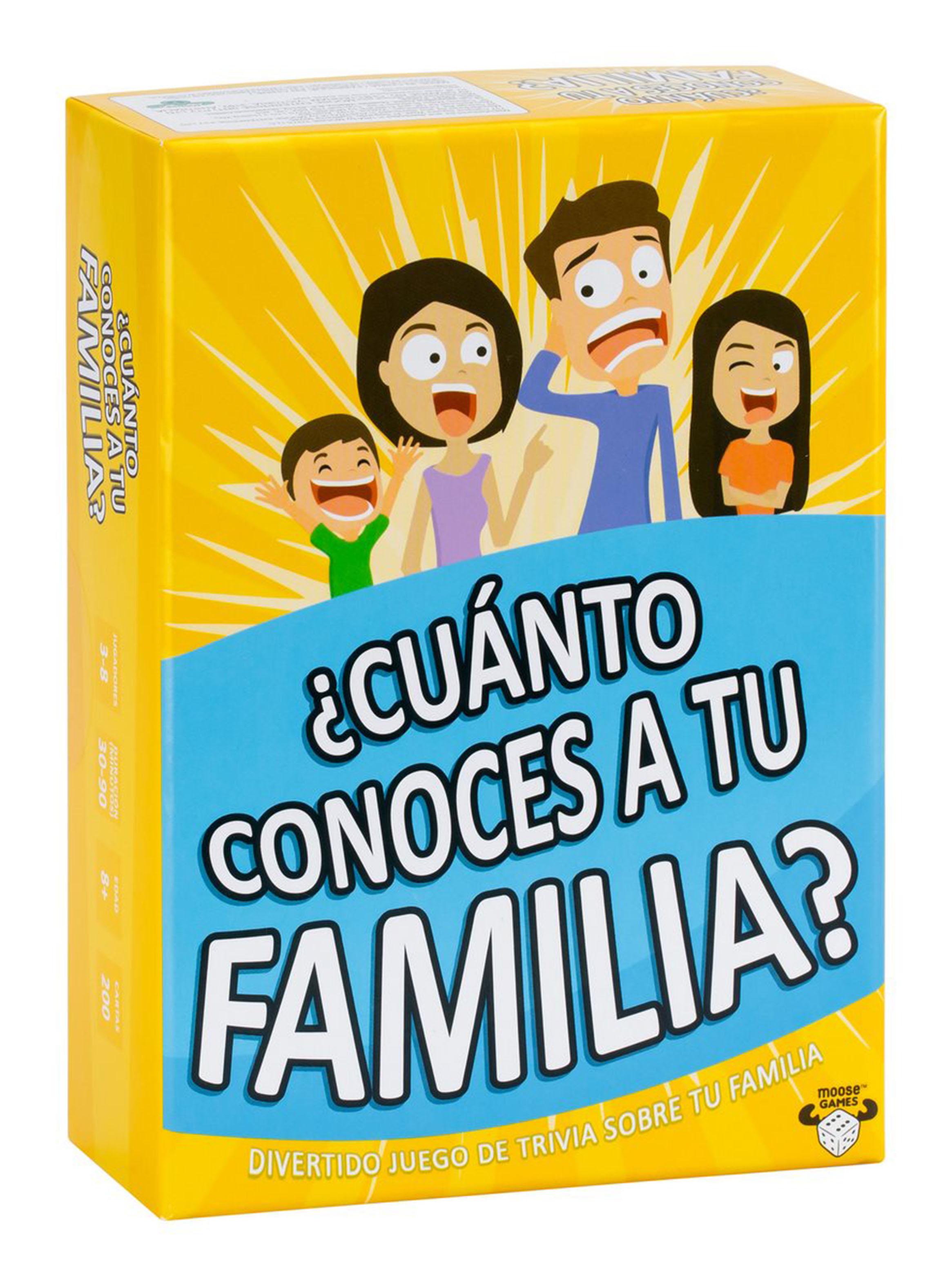 Juego de Mesa Conoces a tu Familia-0