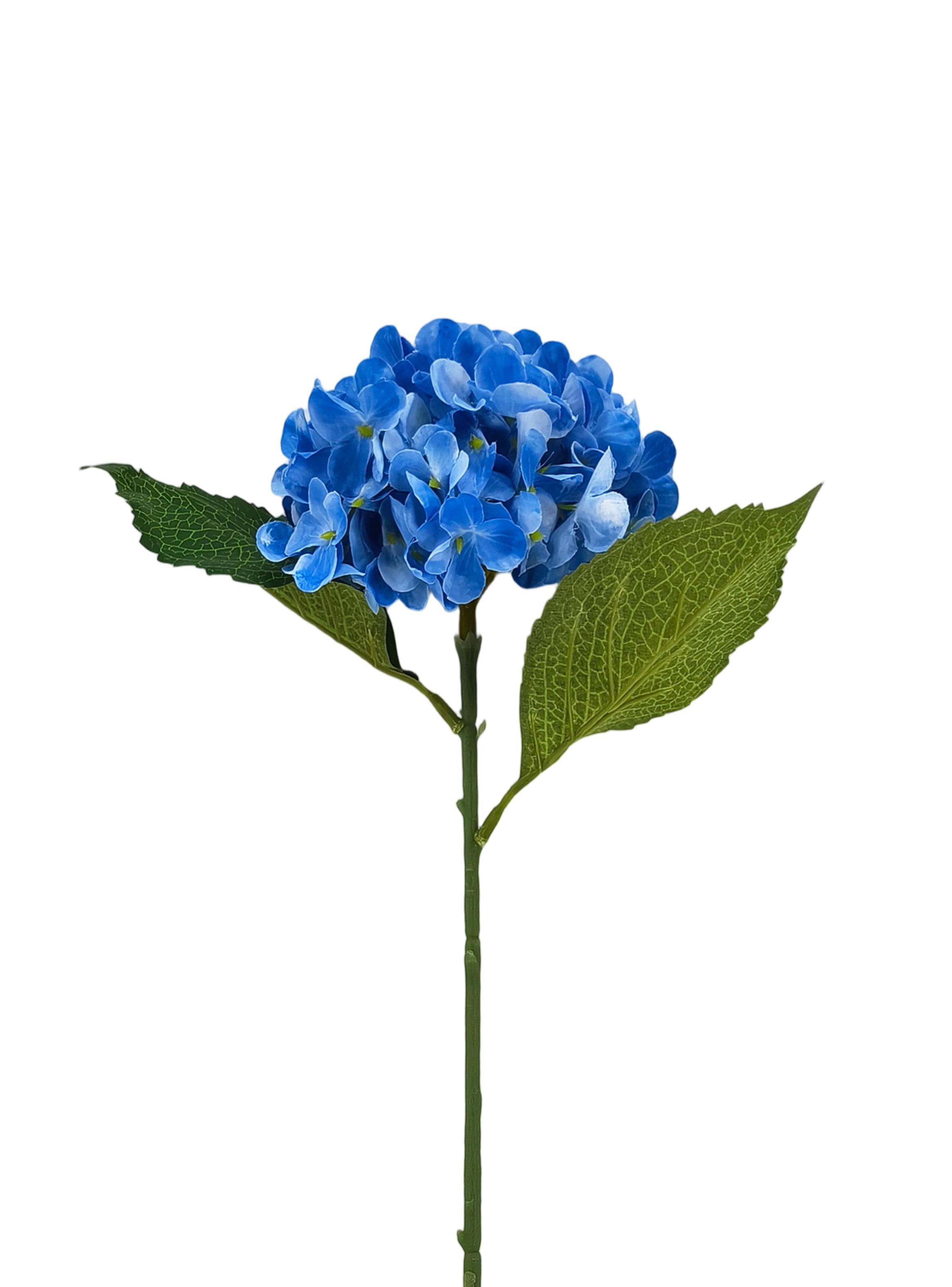 Set de 2 Flores Hortensia 84 cm Azul-2