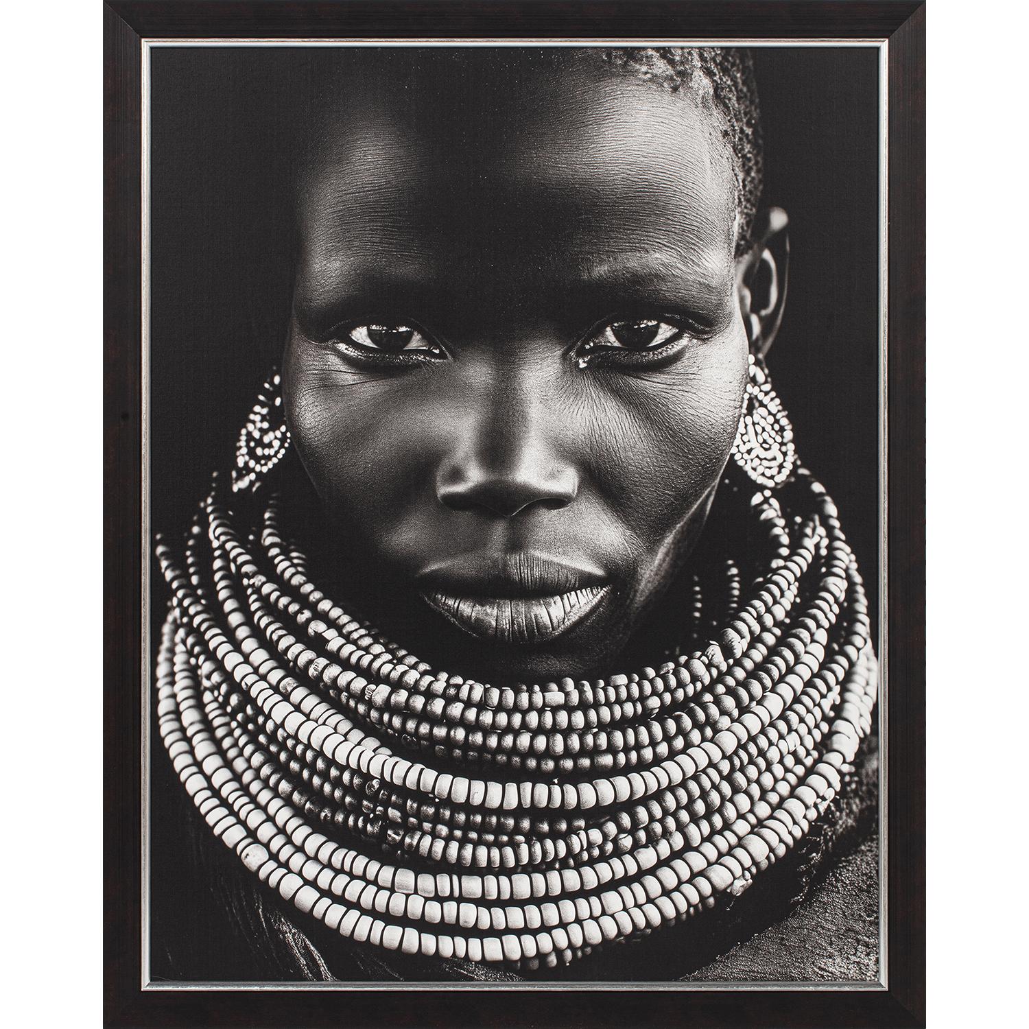 Cuadro Retrato Tribal 1-0