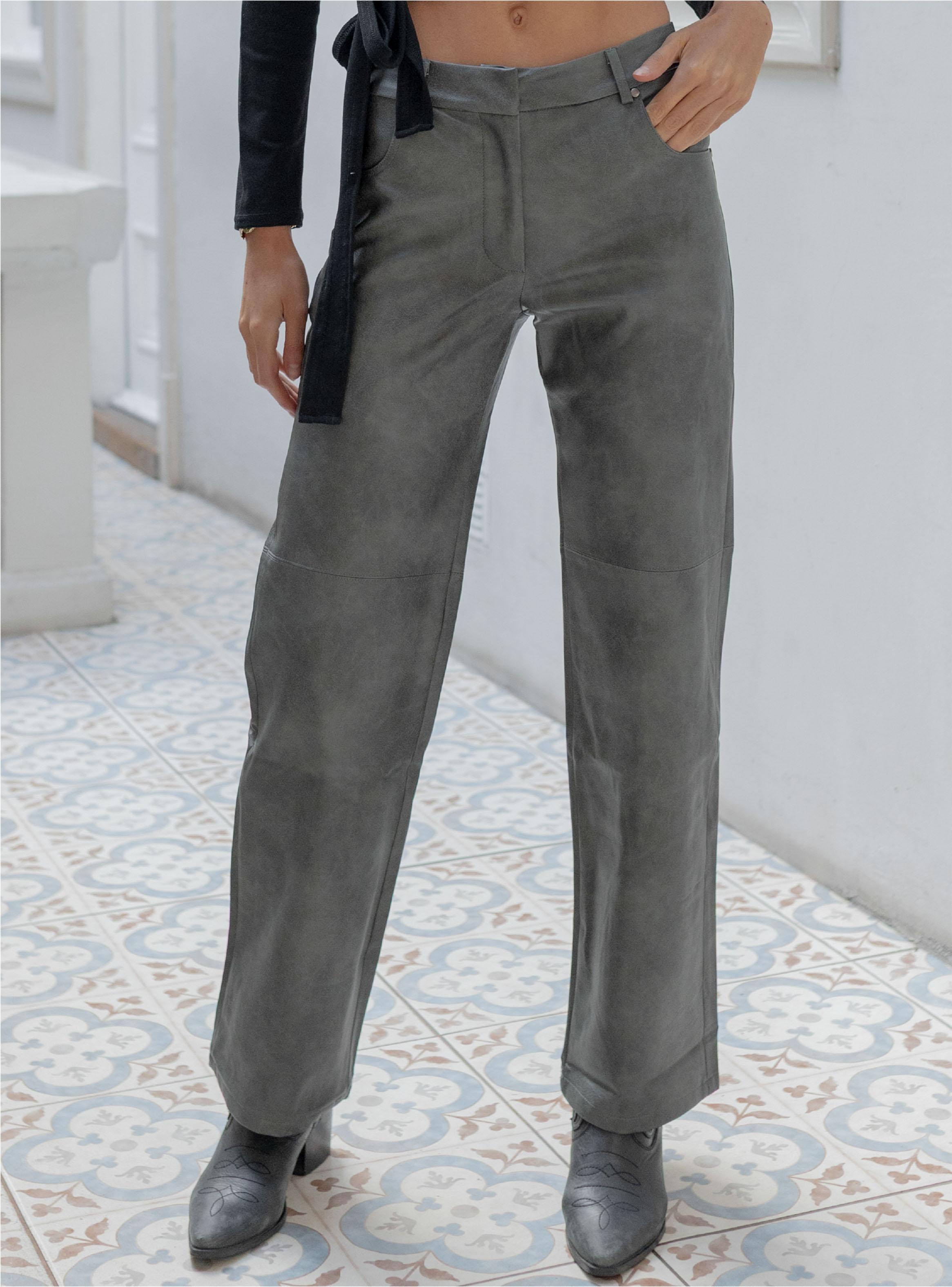 Pantalón Lucrecia Cuerina Recto-0