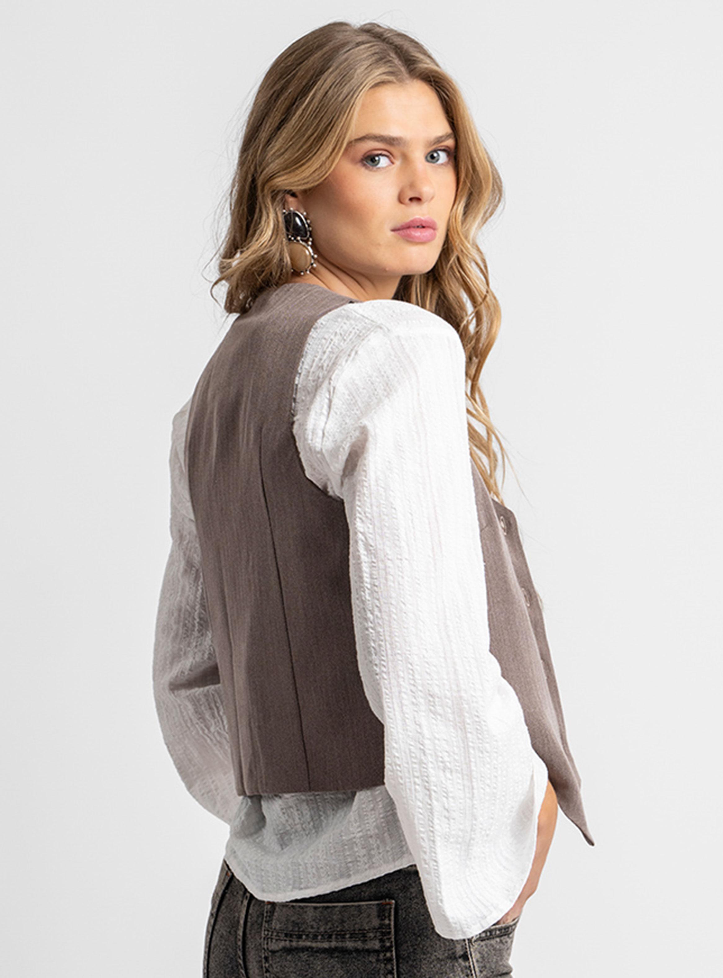 Vest Irina Café 2-3
