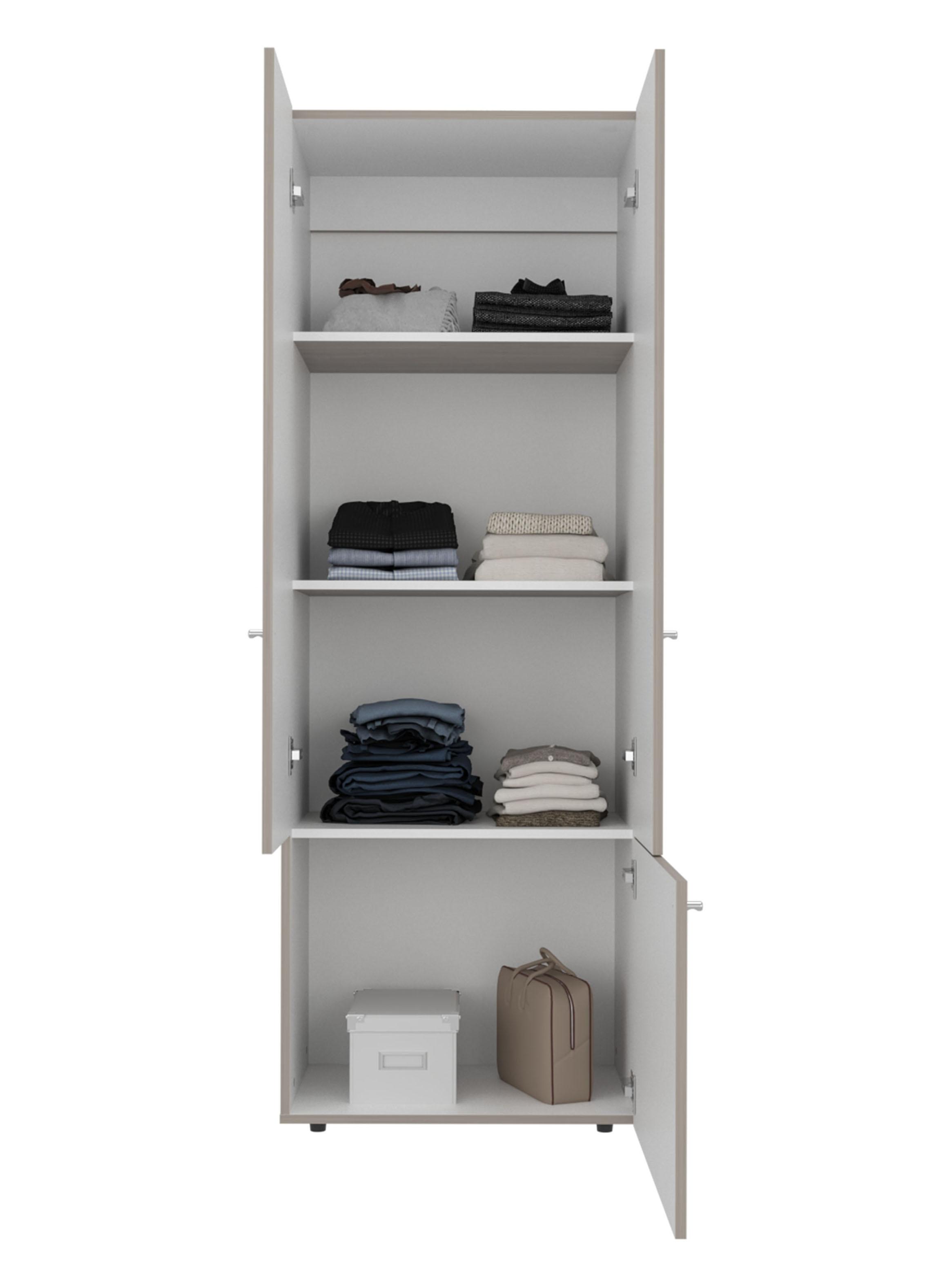 Clóset 3 Puertas 170x60x40.2 cm Bardolino-2