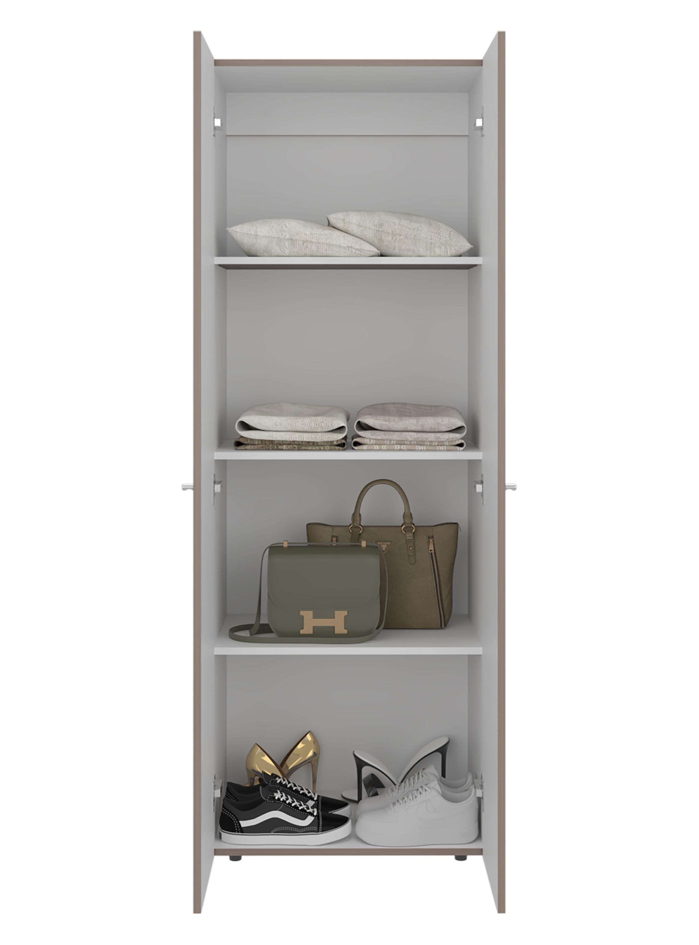 Clóset 2 Puertas 170x60x40.2 cm Bardolino-2