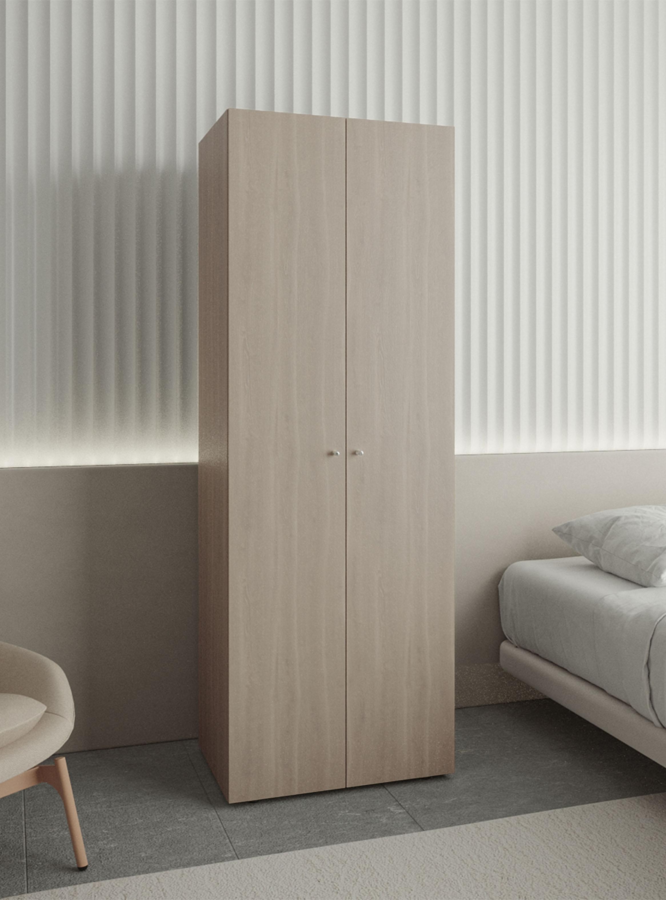 Clóset Colgador 2 Puertas 170x60x40.2 cm Bardolino-3