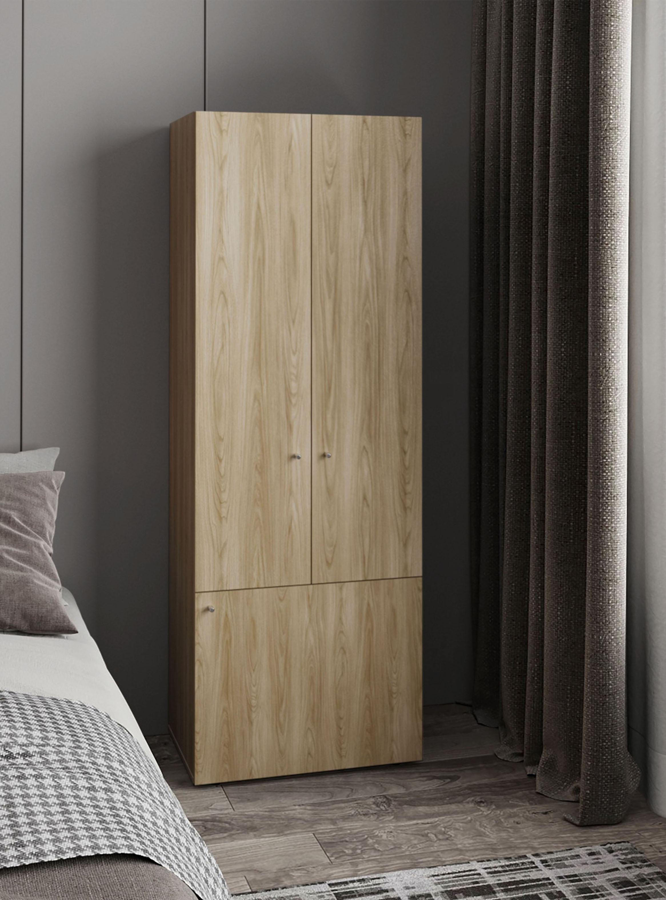 Clóset 3 Puertas 170x60x40.2 cm Fresno-3