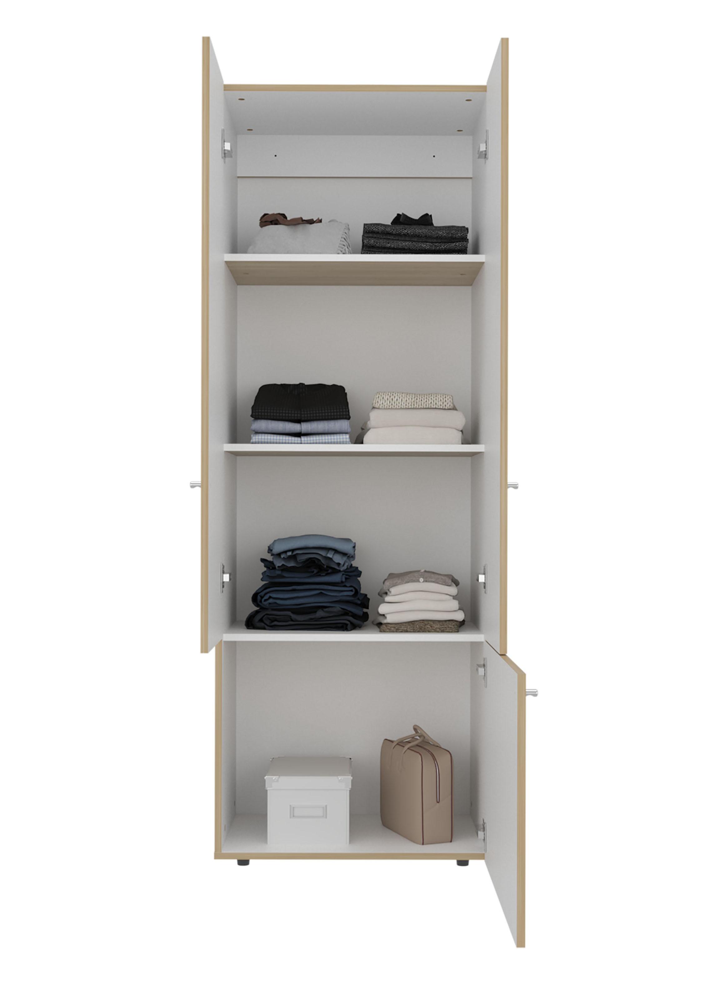 Clóset 3 Puertas 170x60x40.2 cm Fresno-2