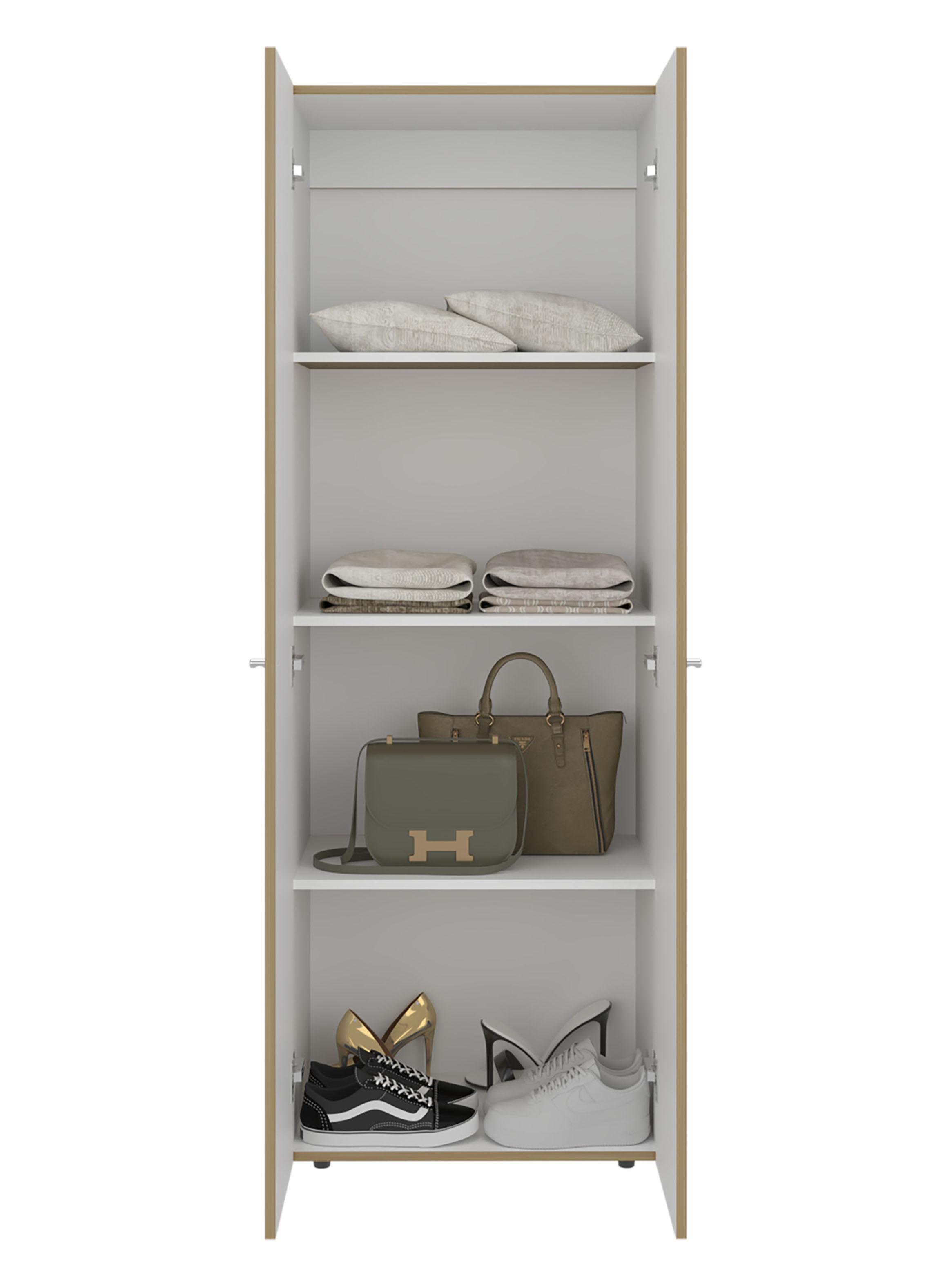 Clóset 2 Puertas 170x60x40.2 cm Fresno-2