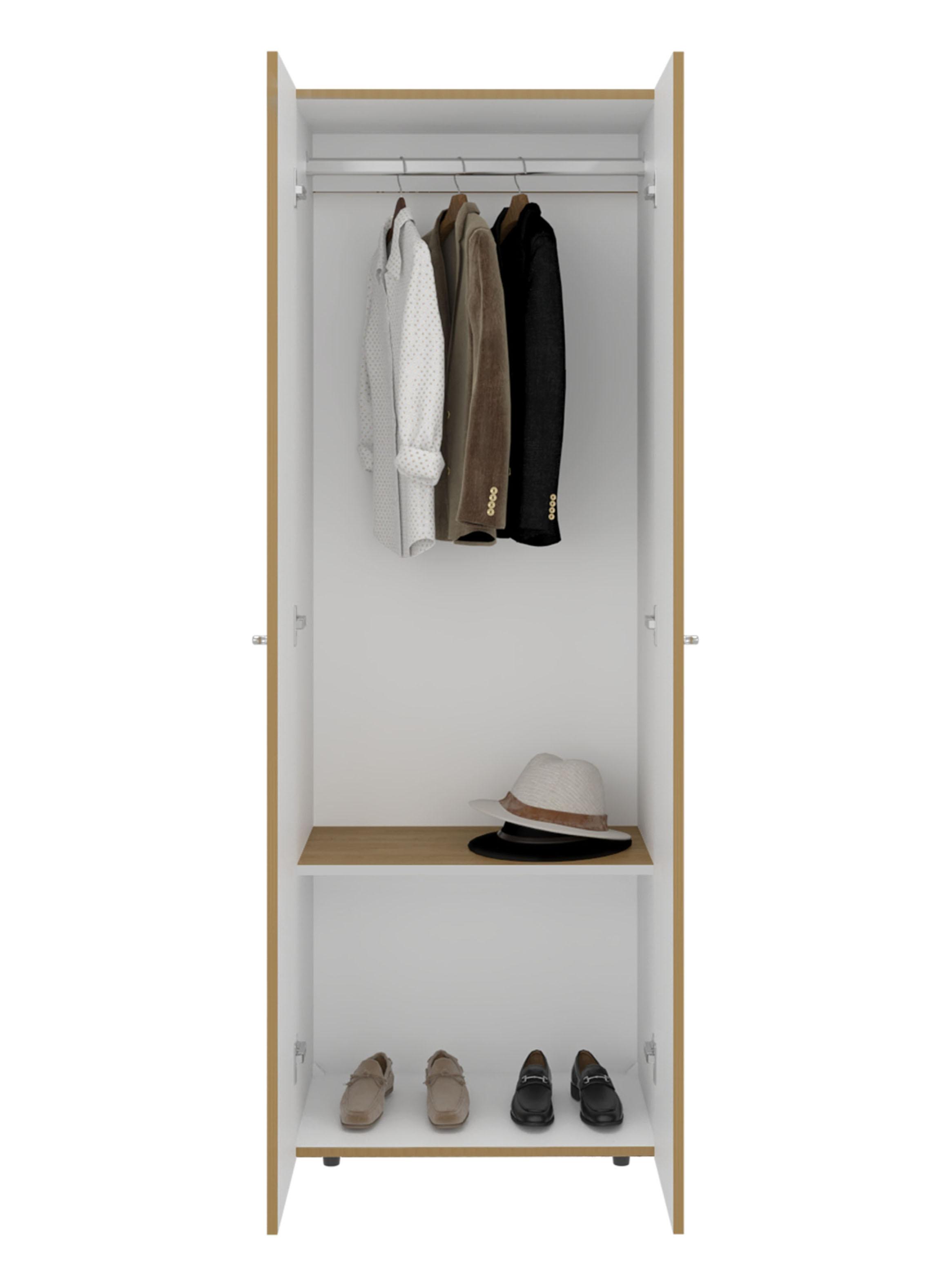 Clóset Colgador 2 Puertas 170x60x40.2 cm Fresno-2