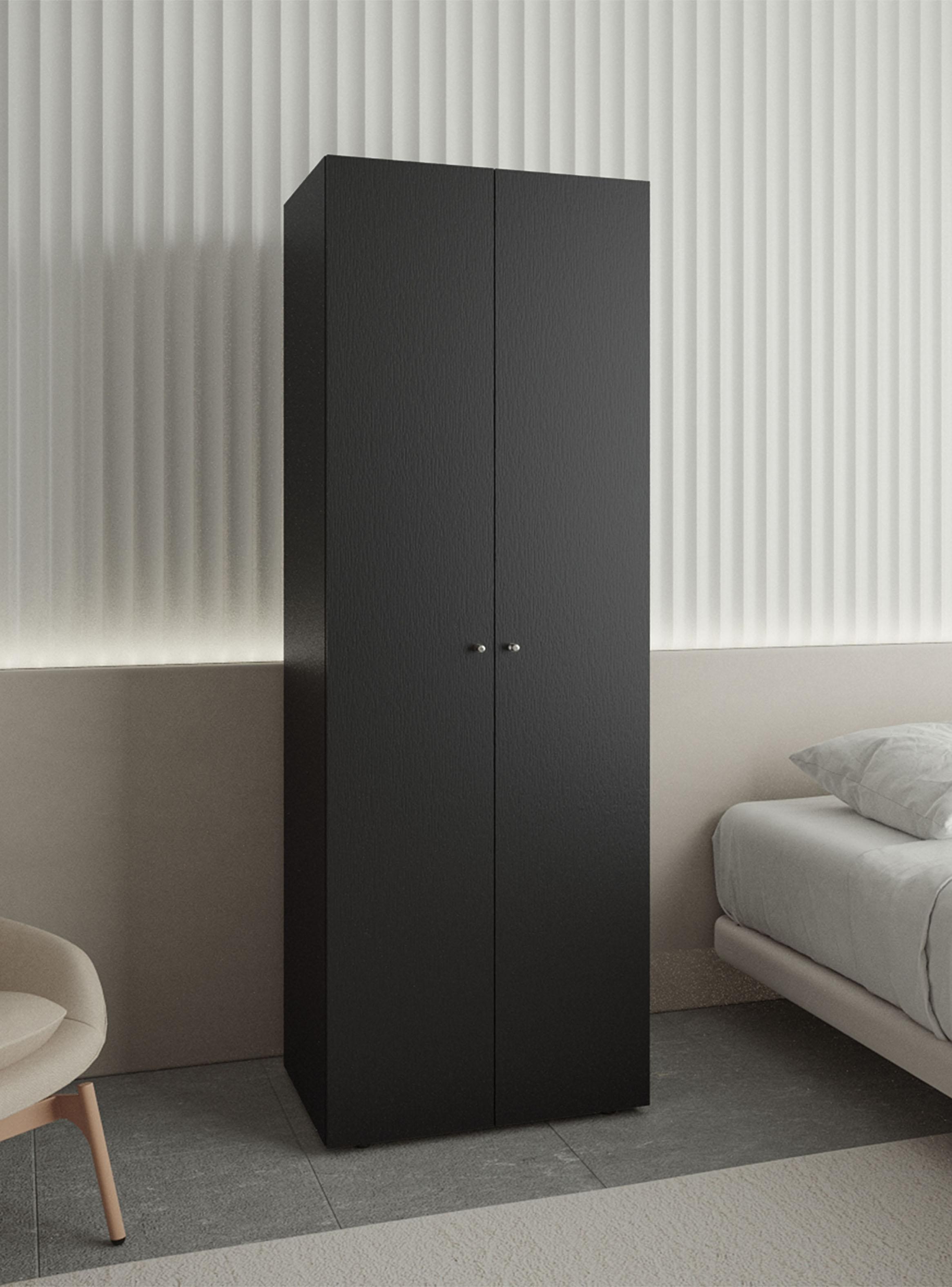 Clóset Colgador 2 Puertas 170x60x40.2 cm Wengue-3