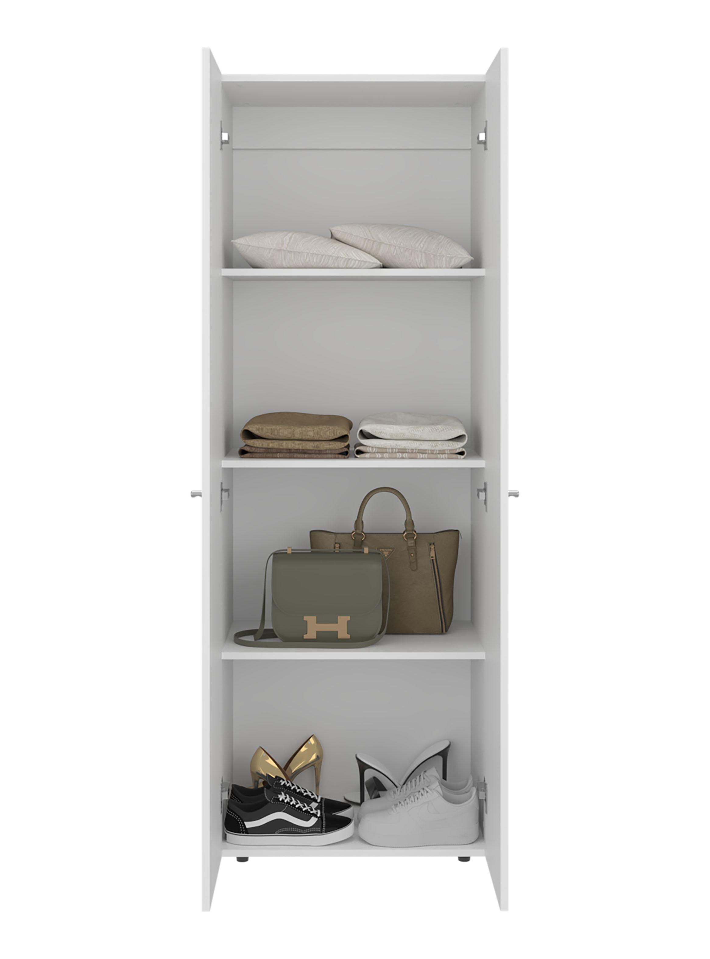 Clóset 2 Puertas 170x60x40.2 cm Blanco-2