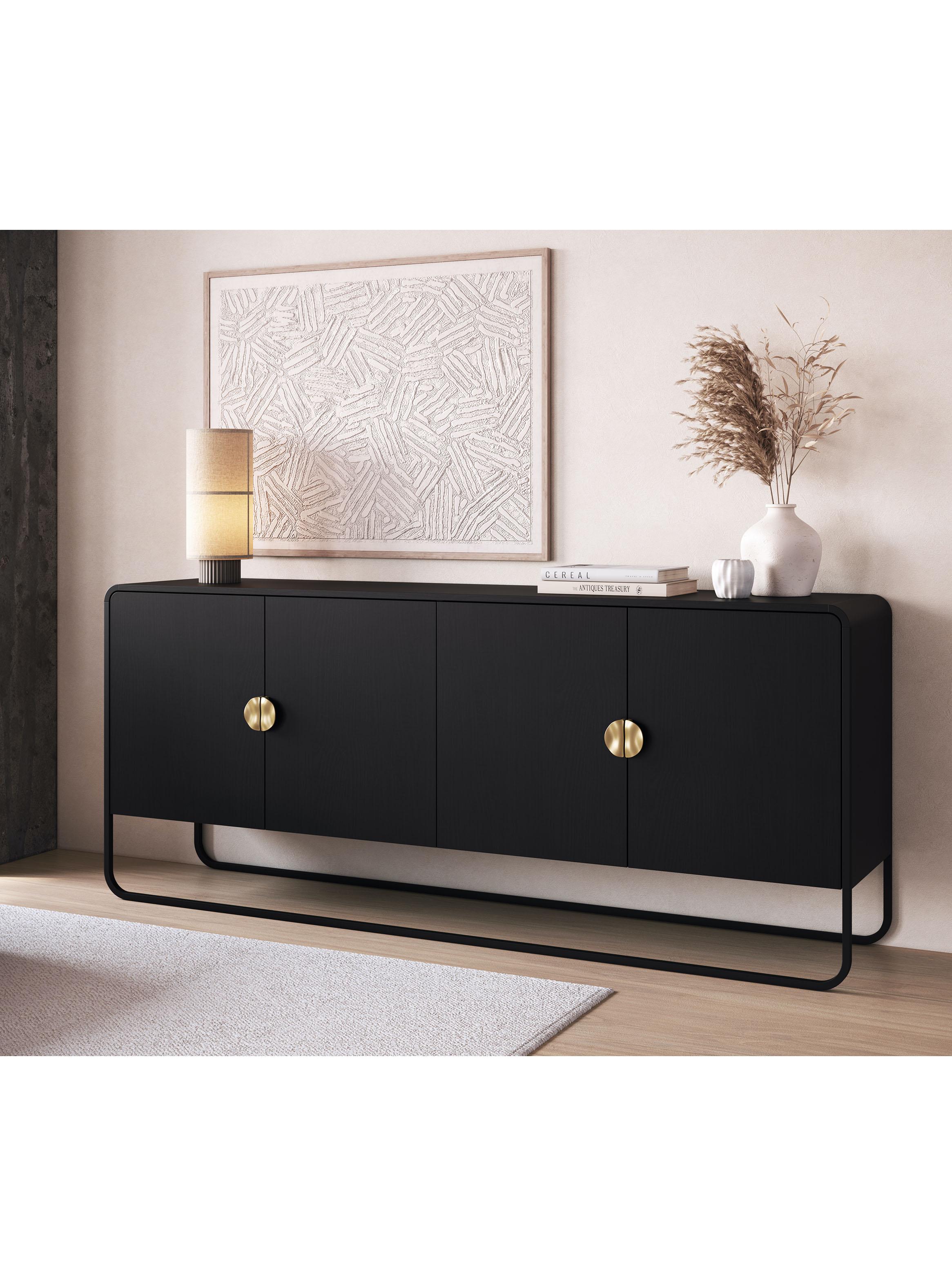 Buffet 4 Puertas 180 cm-4