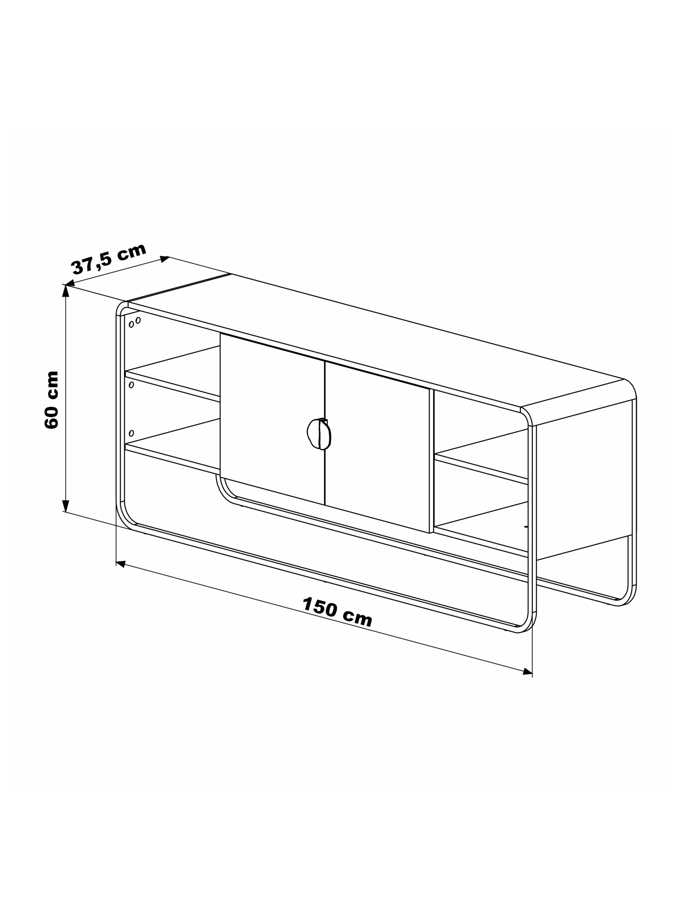 Rack TV 55" 28070 -1