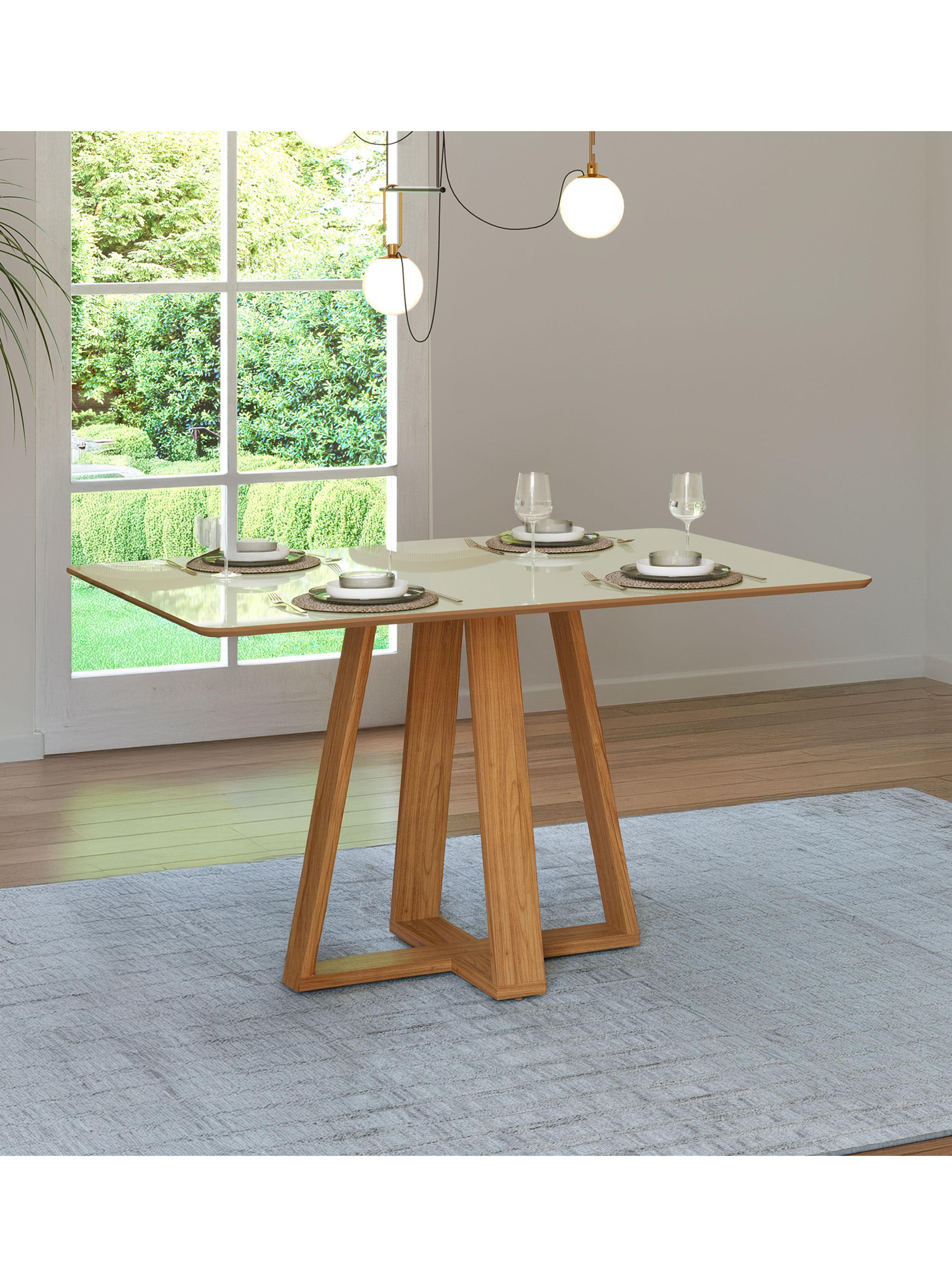 Juego de Comedor Tm 86 + 4 Sillas-2