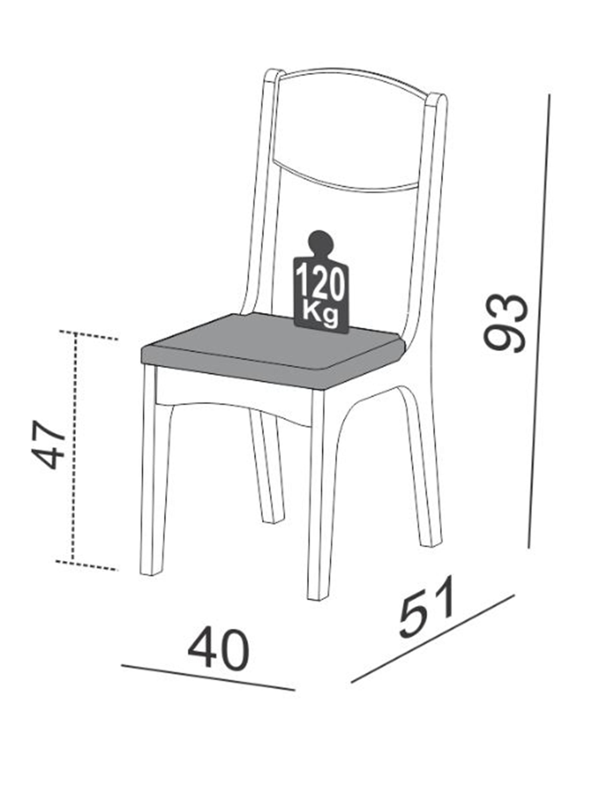 Juego de Comedor Tm 70 + 4 Sillas-2