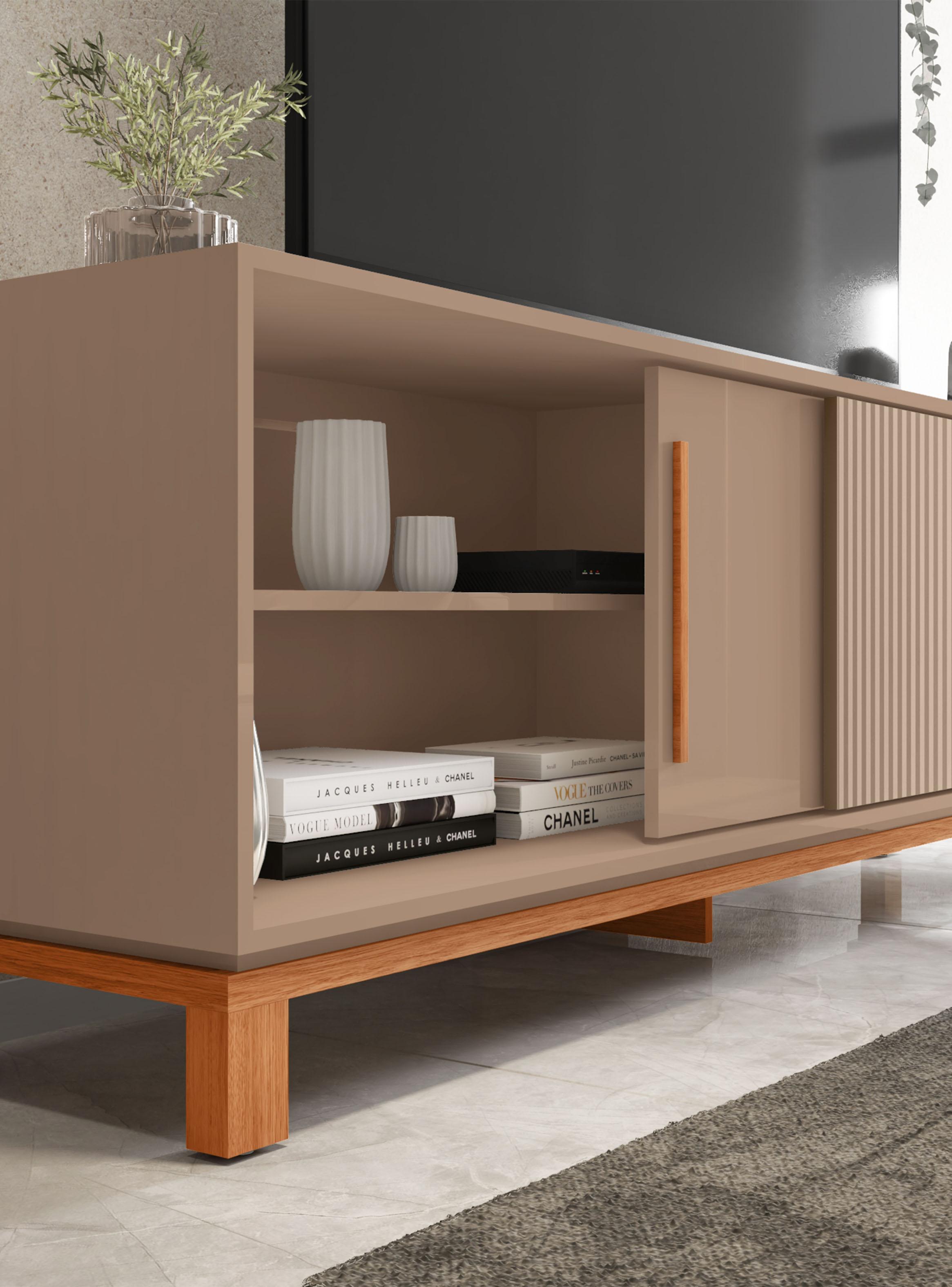 Mesa para TV 65" Mondrian 1.8m-3
