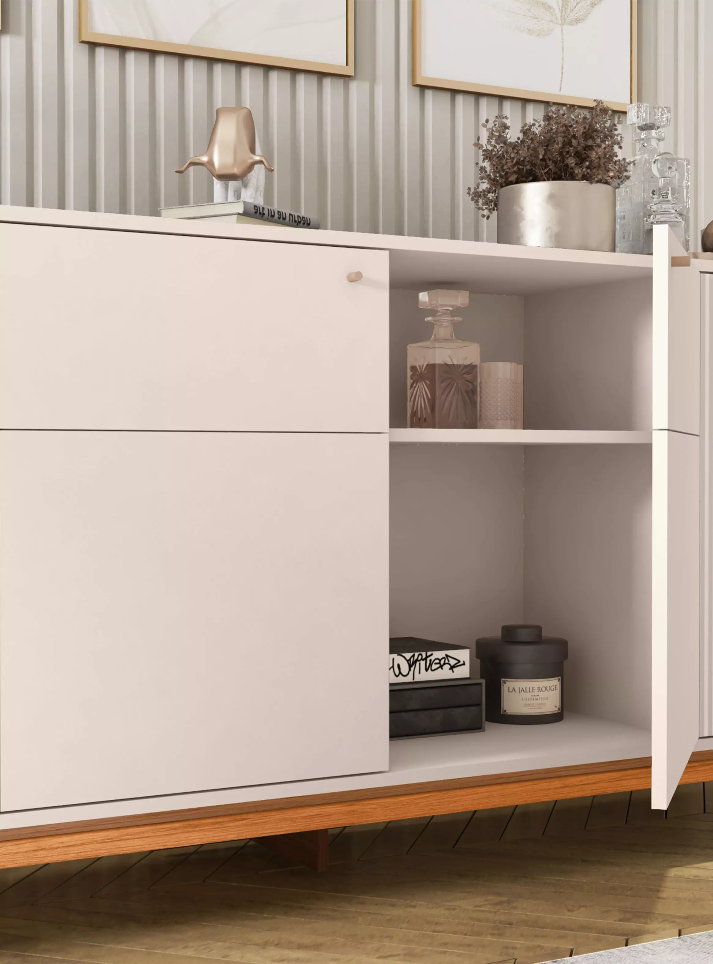 Buffet Mondrian 1.8m Off White-2