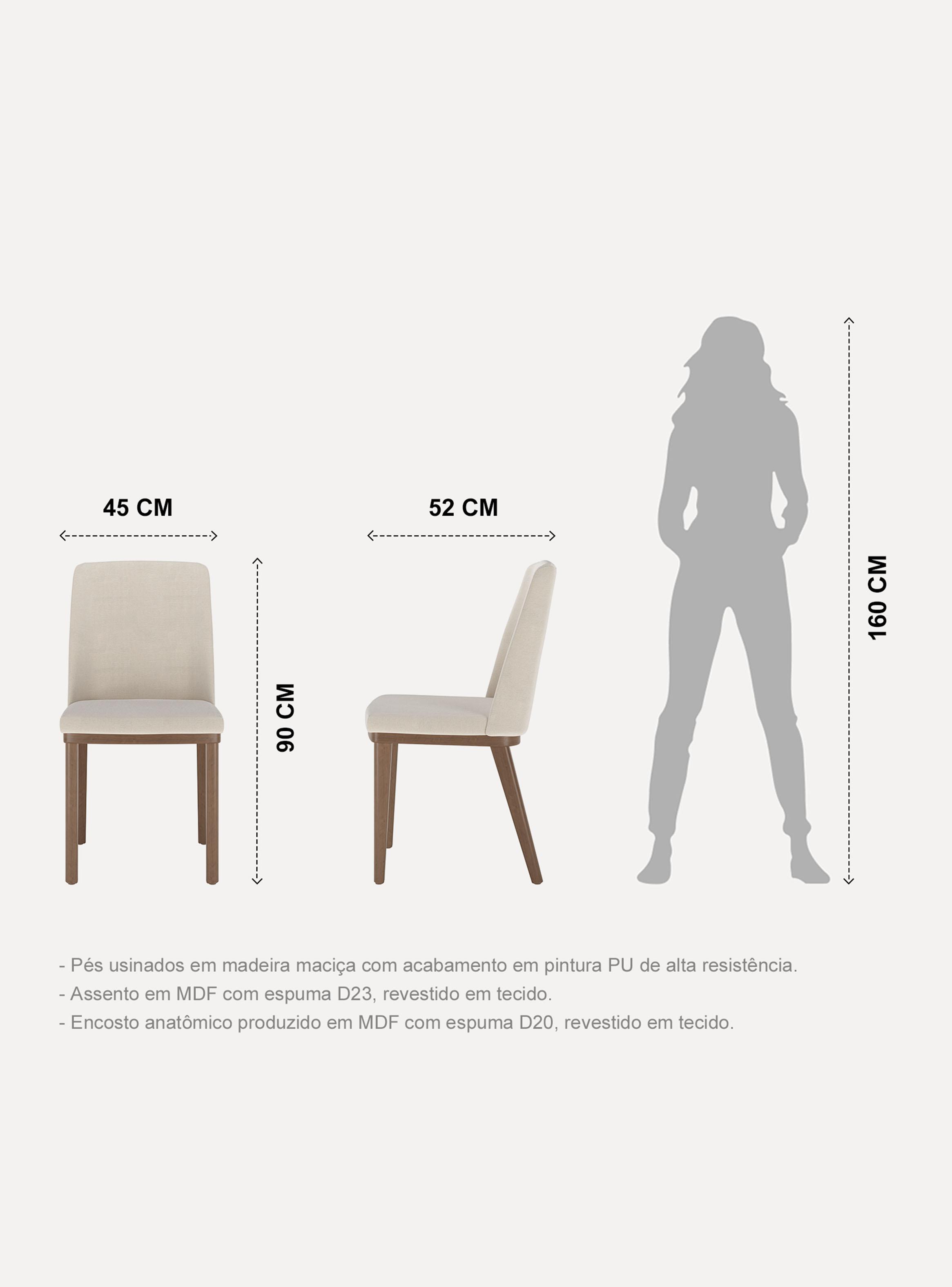 Juego de Comedor Donatella 1.6 6 Sillas Kalina-2