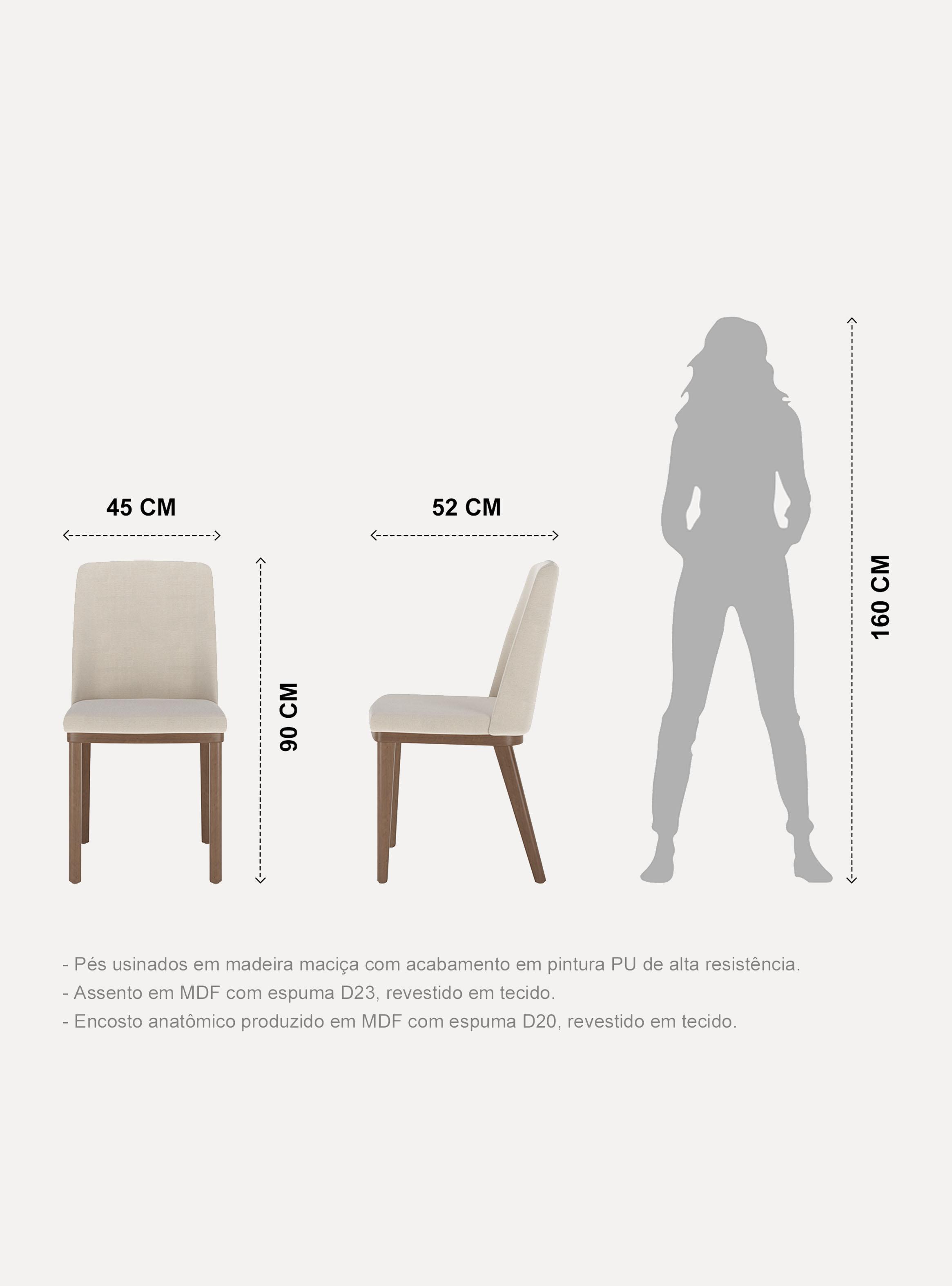 Juego de Comedor Donatella 1.8 6 Sillas Kalina-2