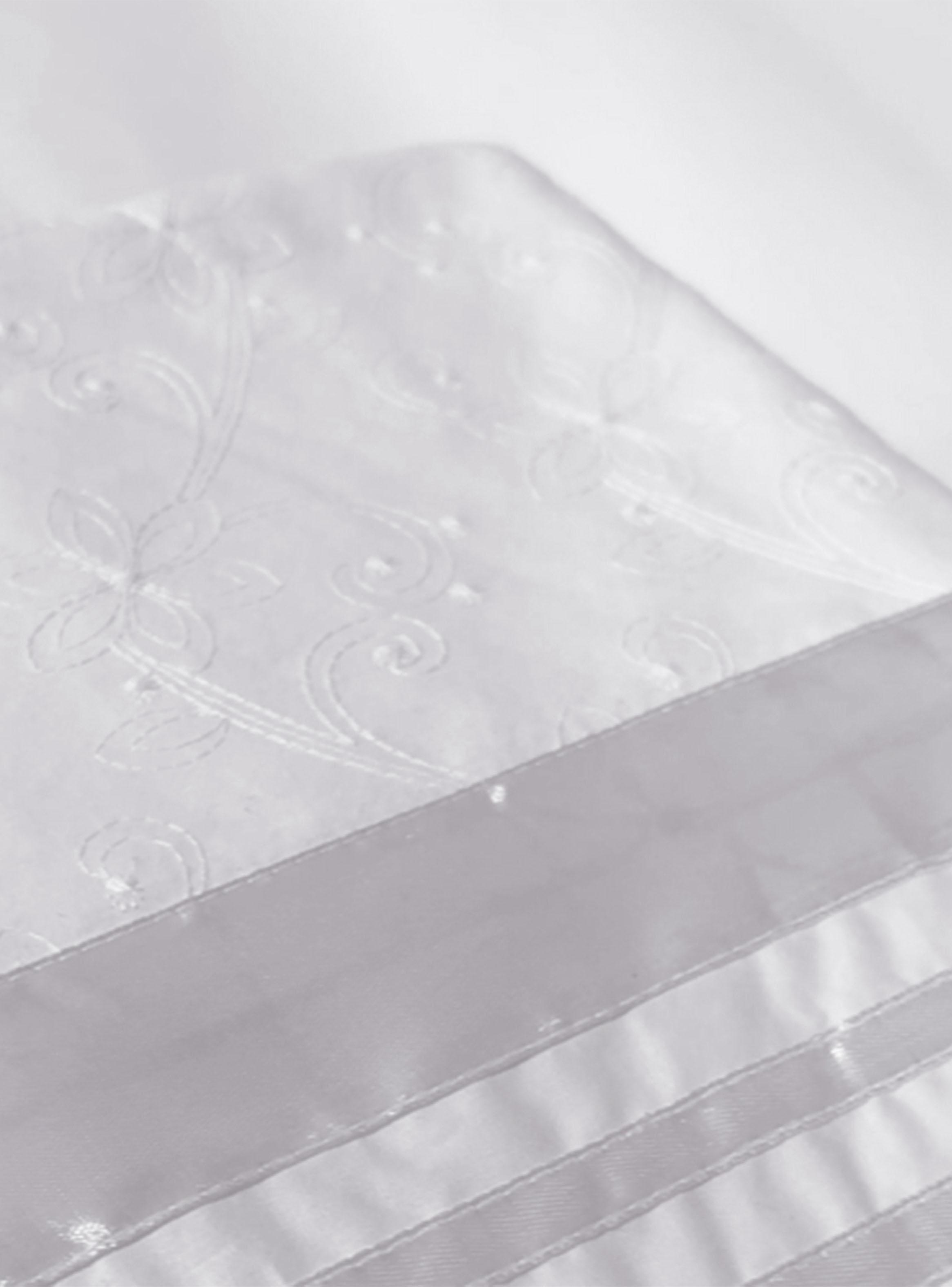 Sábana Clásica Broderie Elisa Blanco 220 Hilos 2 Plazas-2