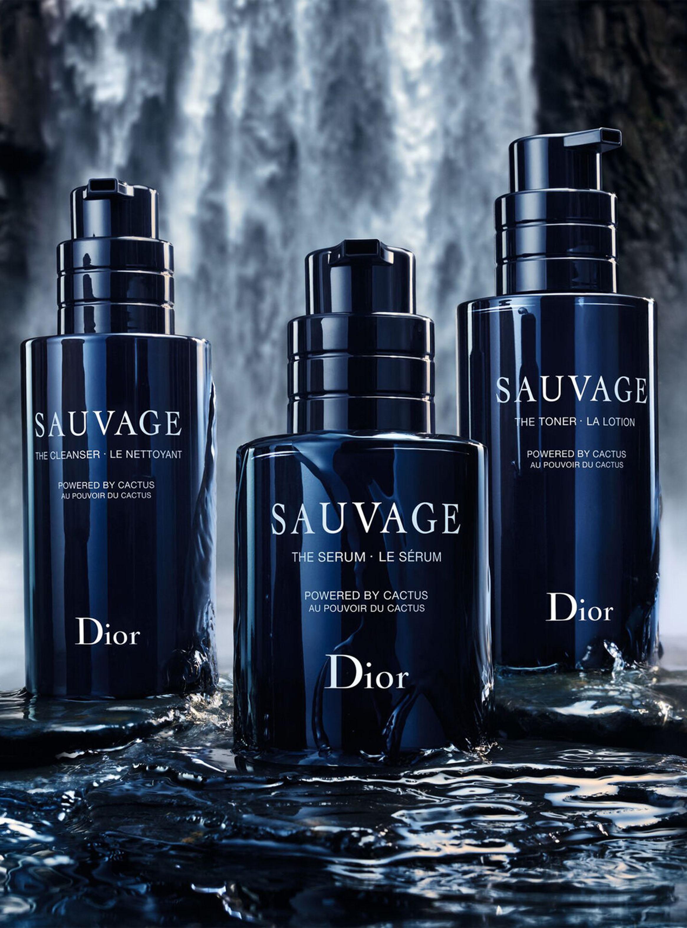 Sauvage Kit Ritual de Tratamiento - Limpiador, loción y sérum con el poder del cactus-3