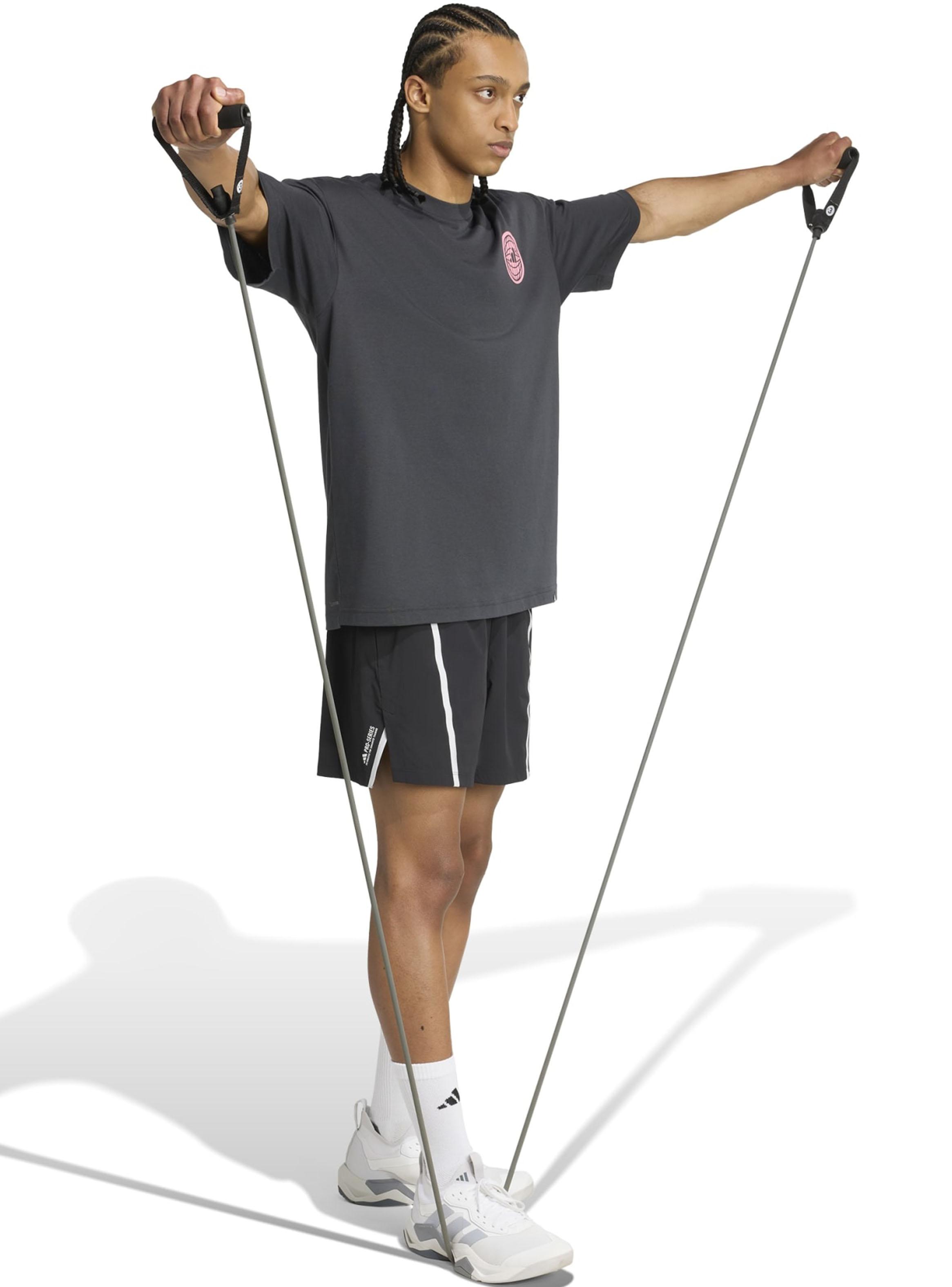 Polera Training GFX TEE Glob Q3-4