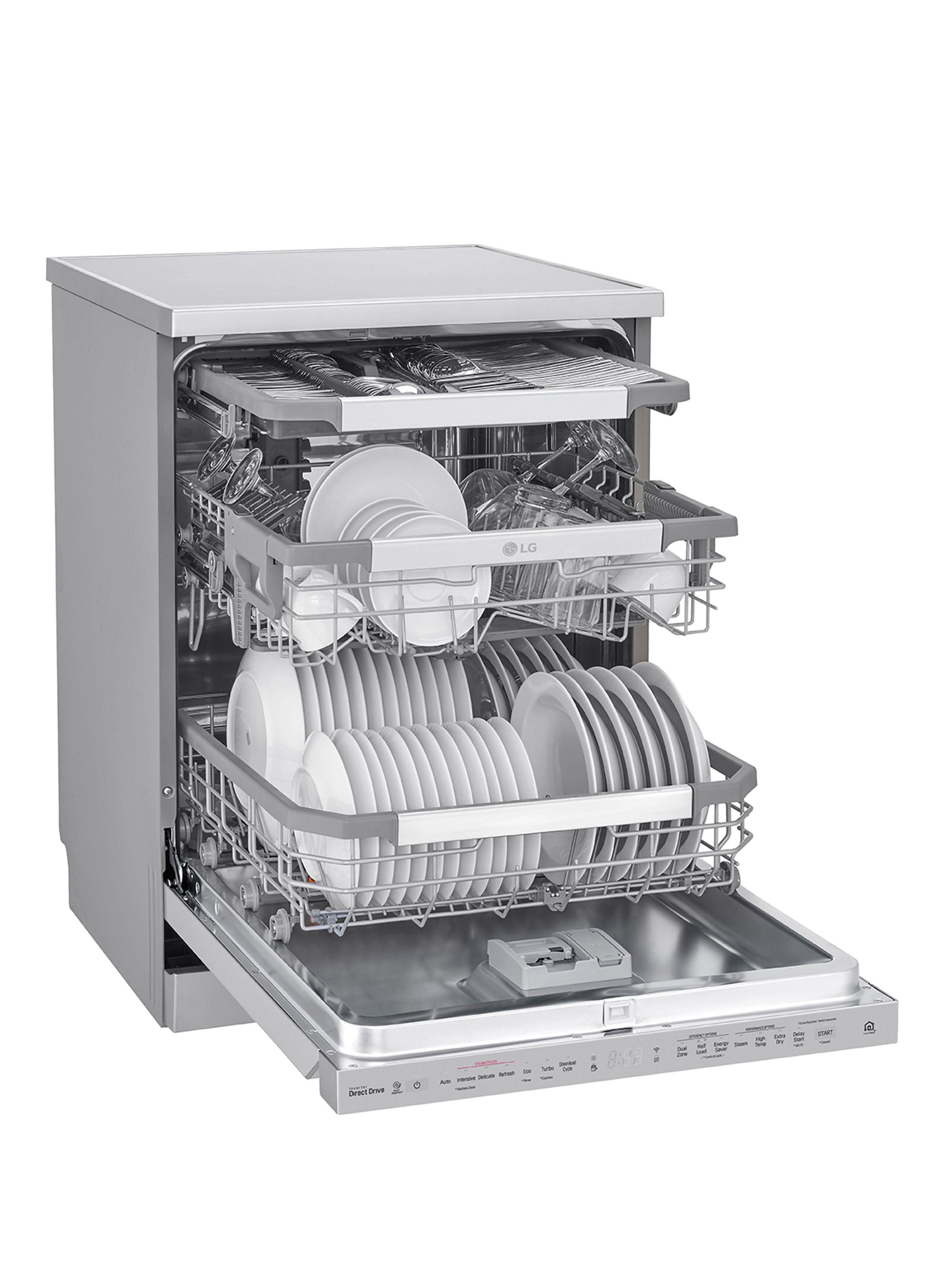 Lavavajillas 14 Cubiertos DF425HSS QuadWash-4