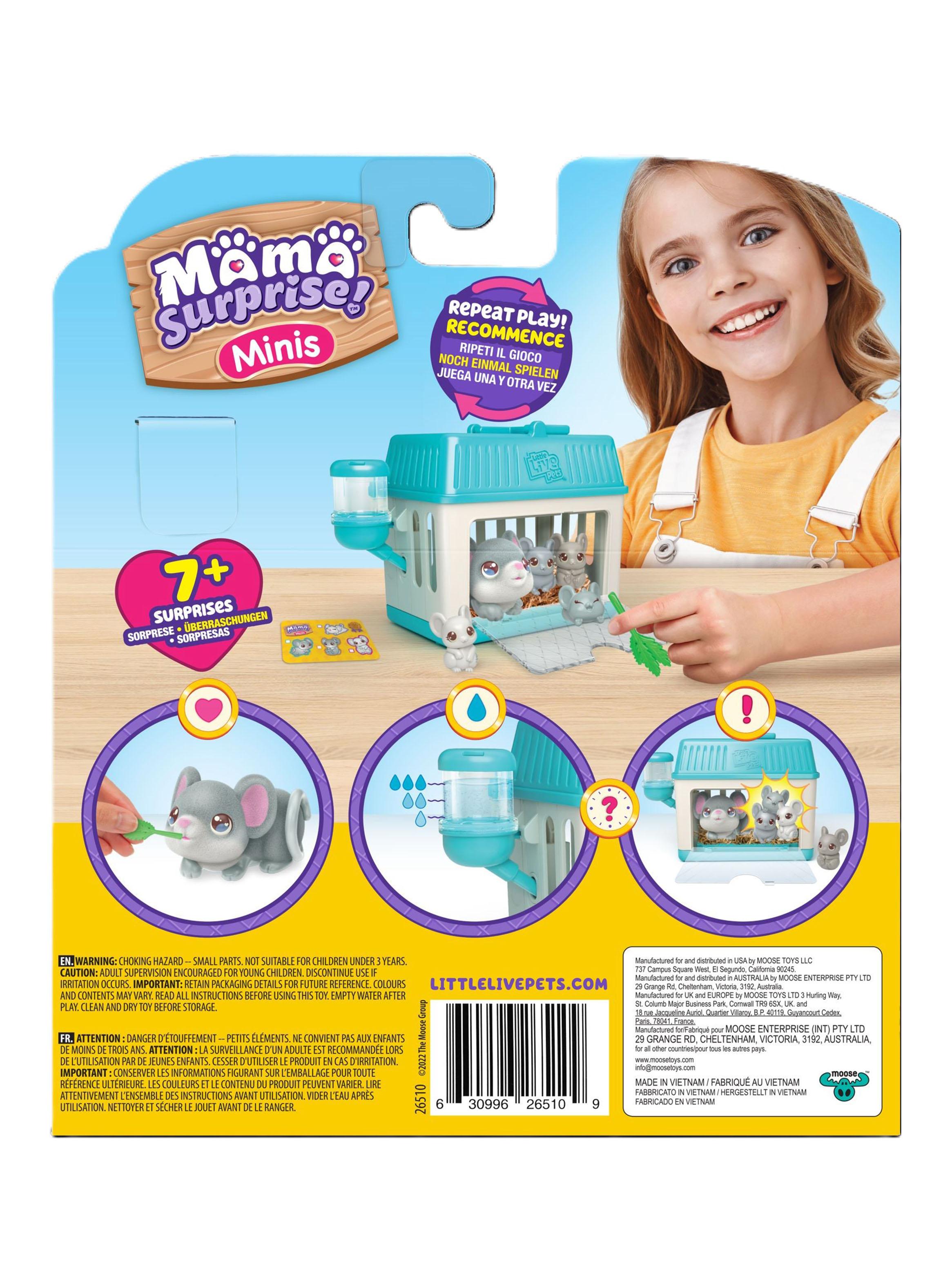 Set de Juego Little Live Pets Mamá Sorpresa Celeste-3