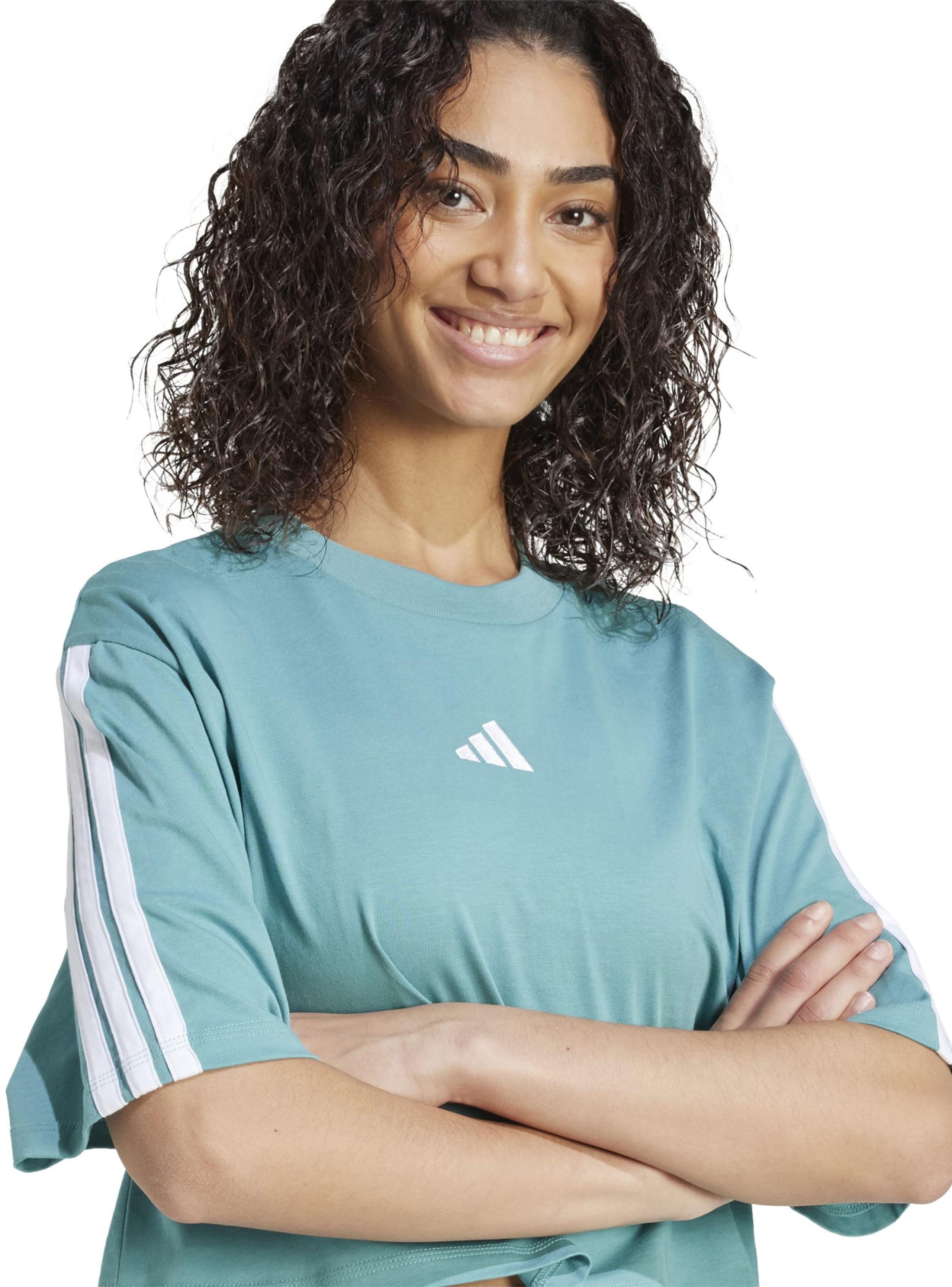 Polera Holgada de Algodón Essentials con 3 Tiras-2