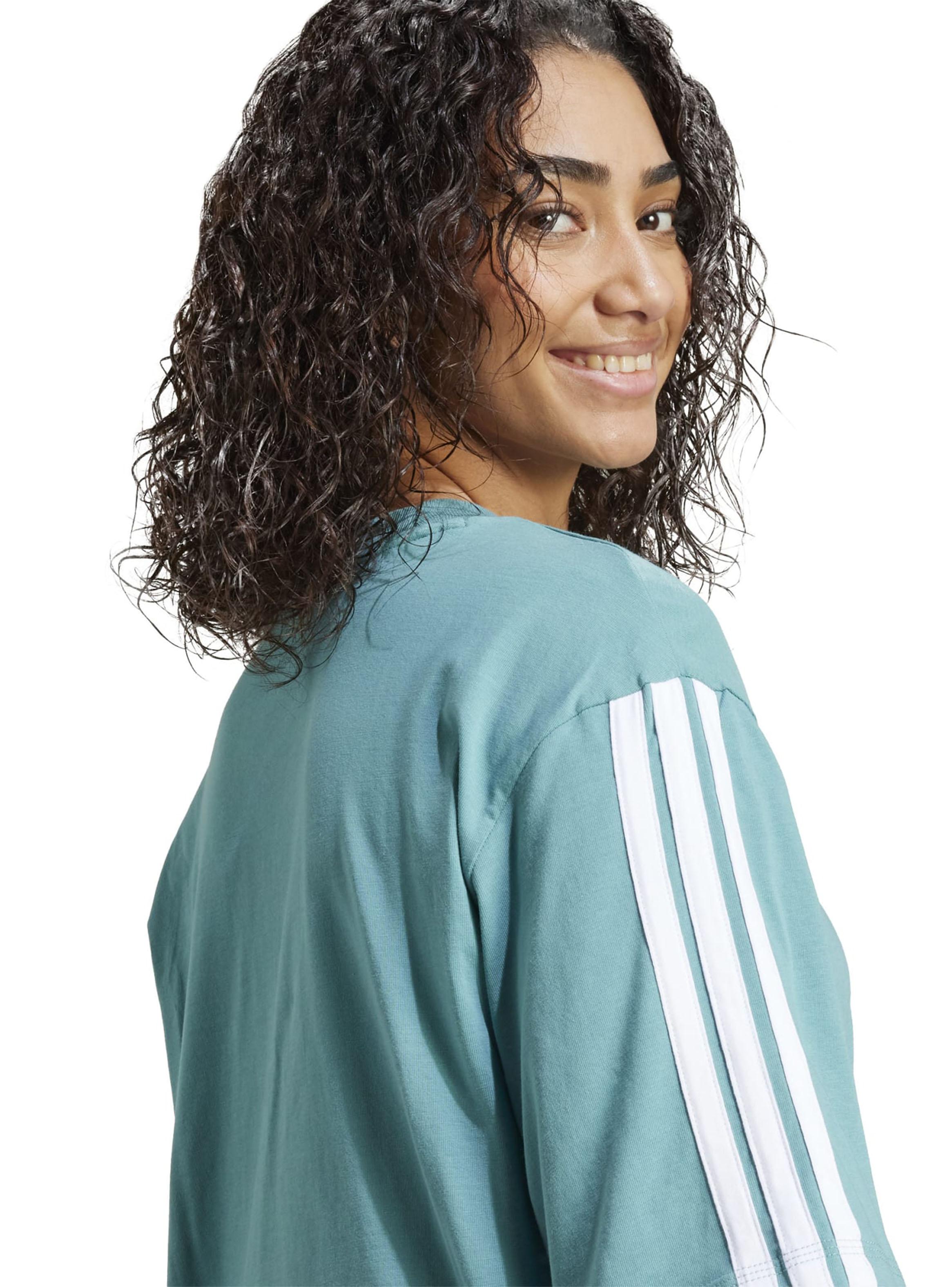 Polera Holgada de Algodón Essentials con 3 Tiras-3