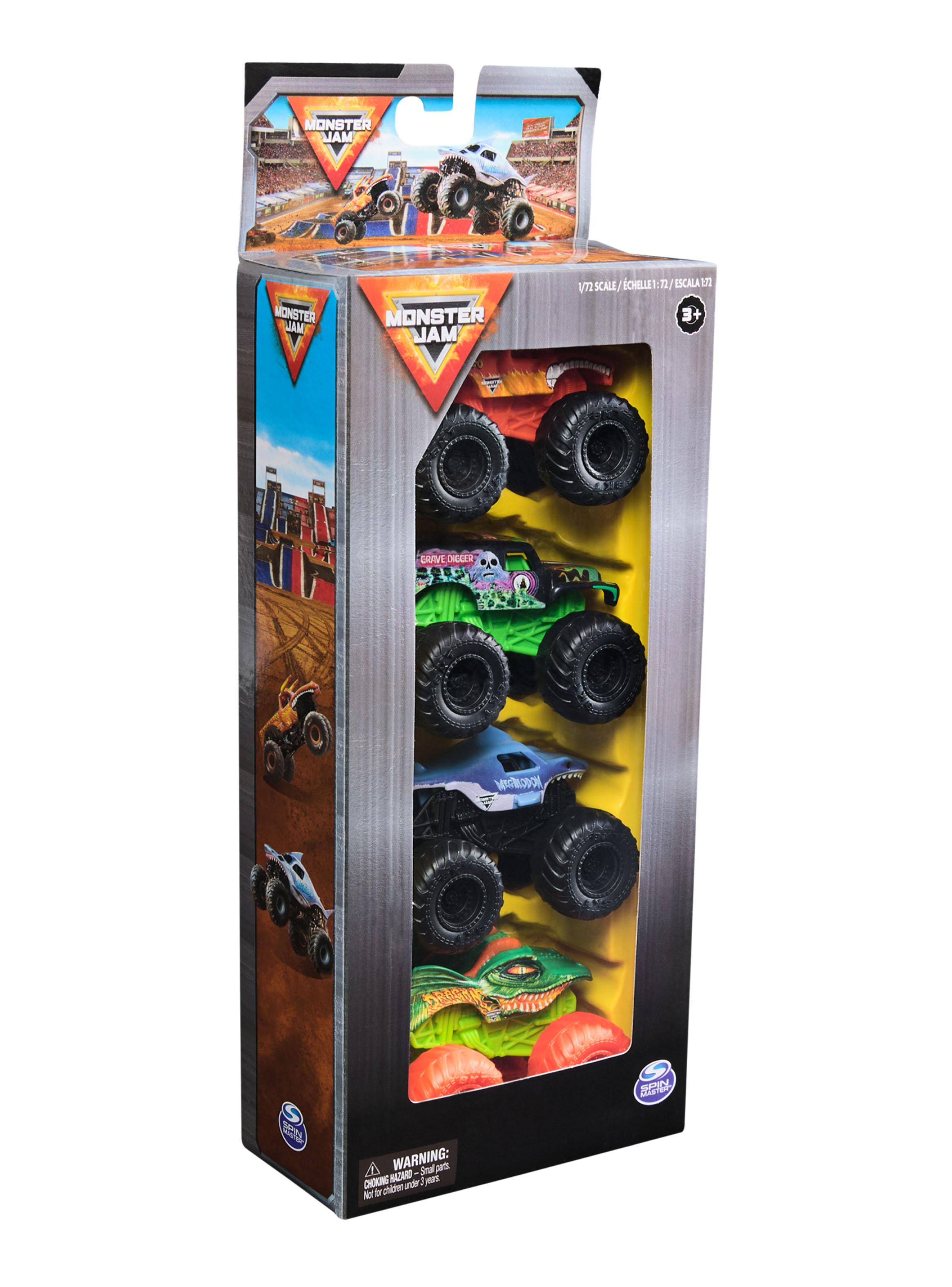 Set  4 Autos 1:72 Monster Jam-3