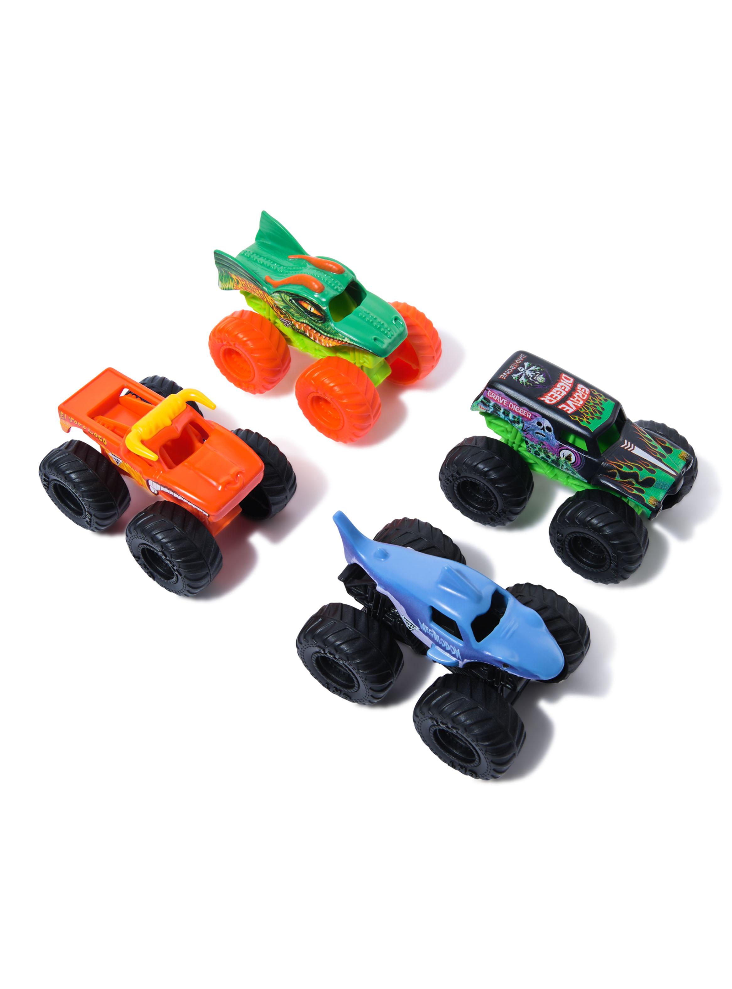 Set  4 Autos 1:72 Monster Jam-1