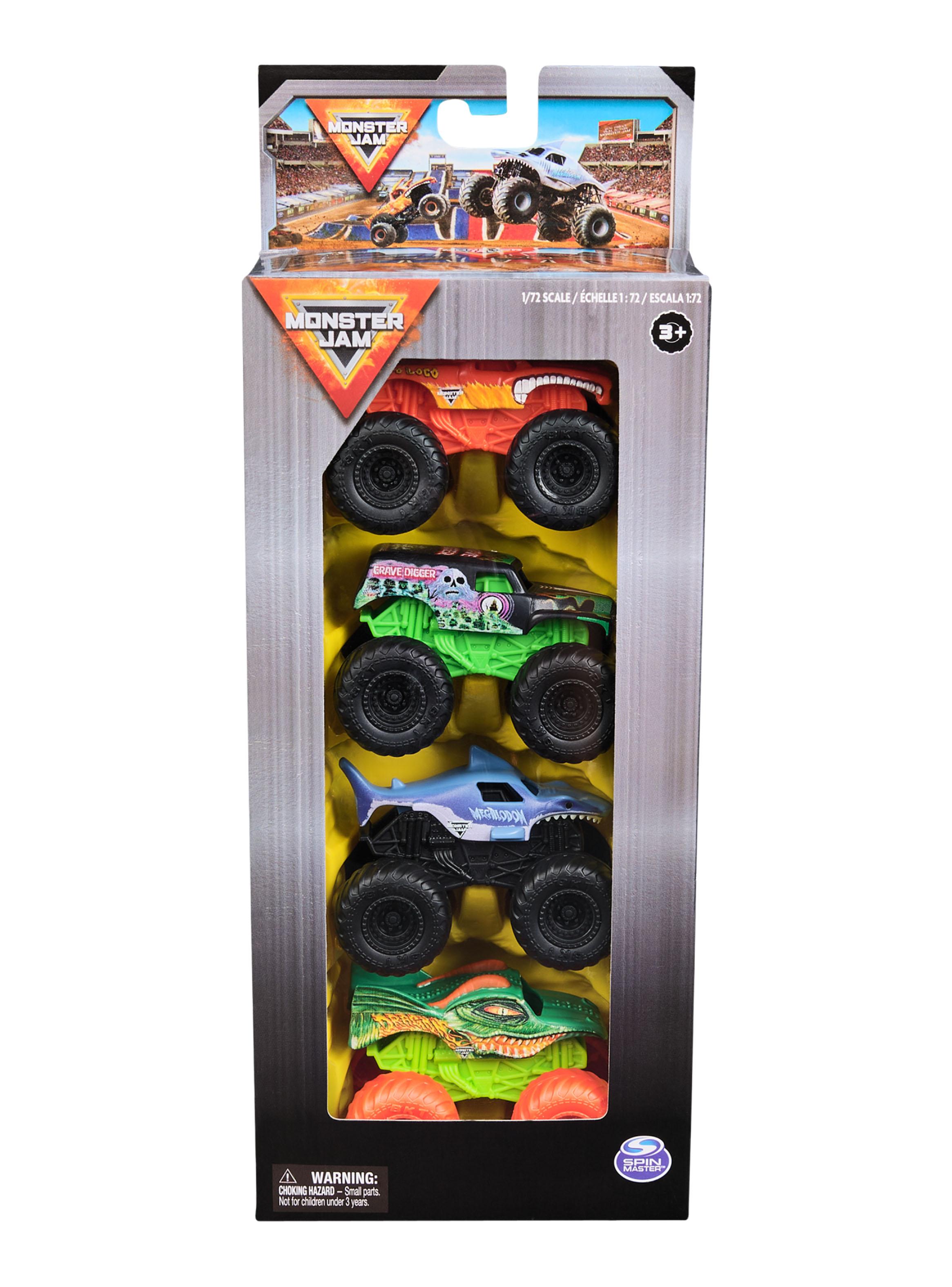 Set  4 Autos 1:72 Monster Jam-2