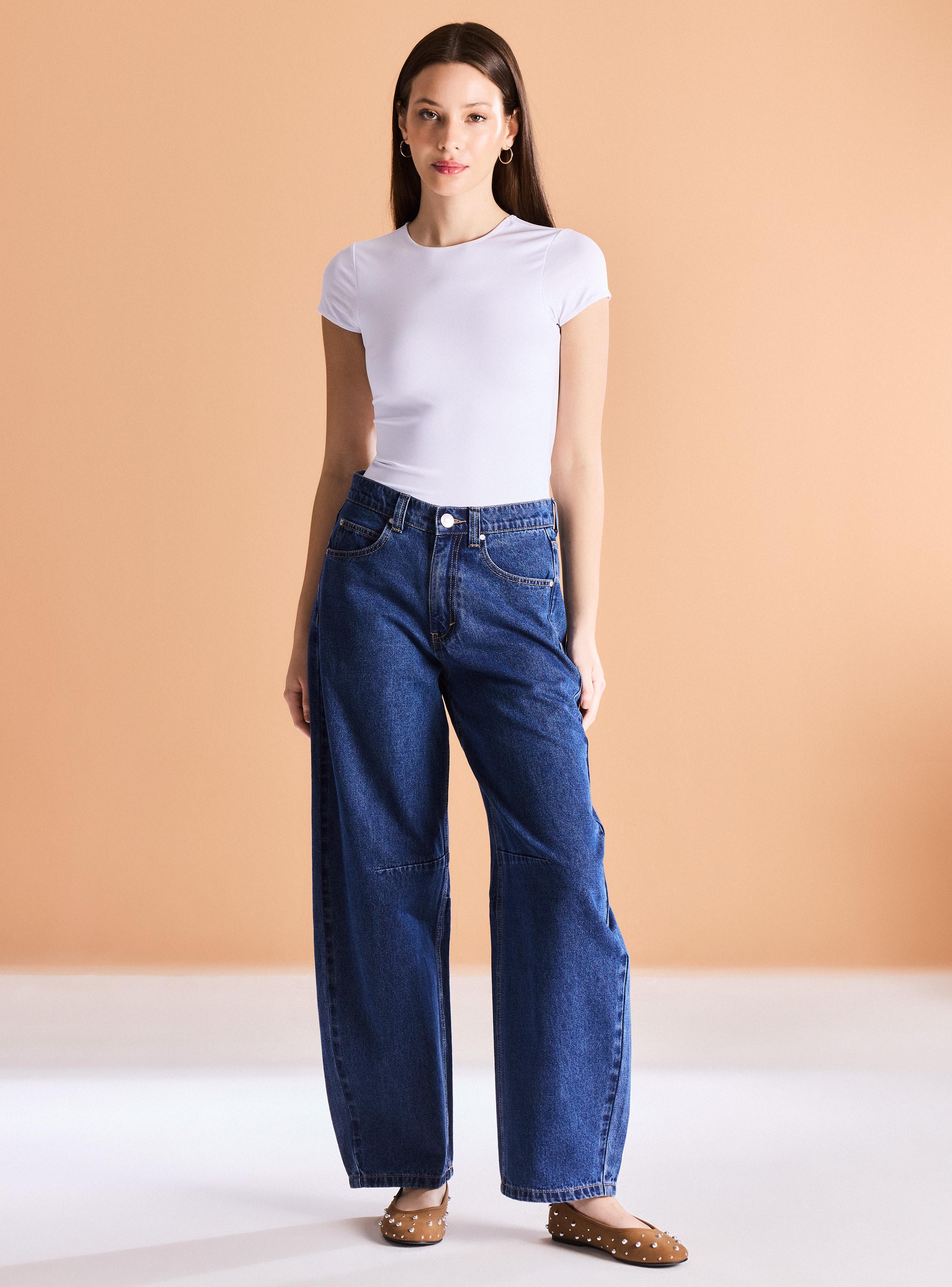 Jeans Balloon Bota Full Length-4
