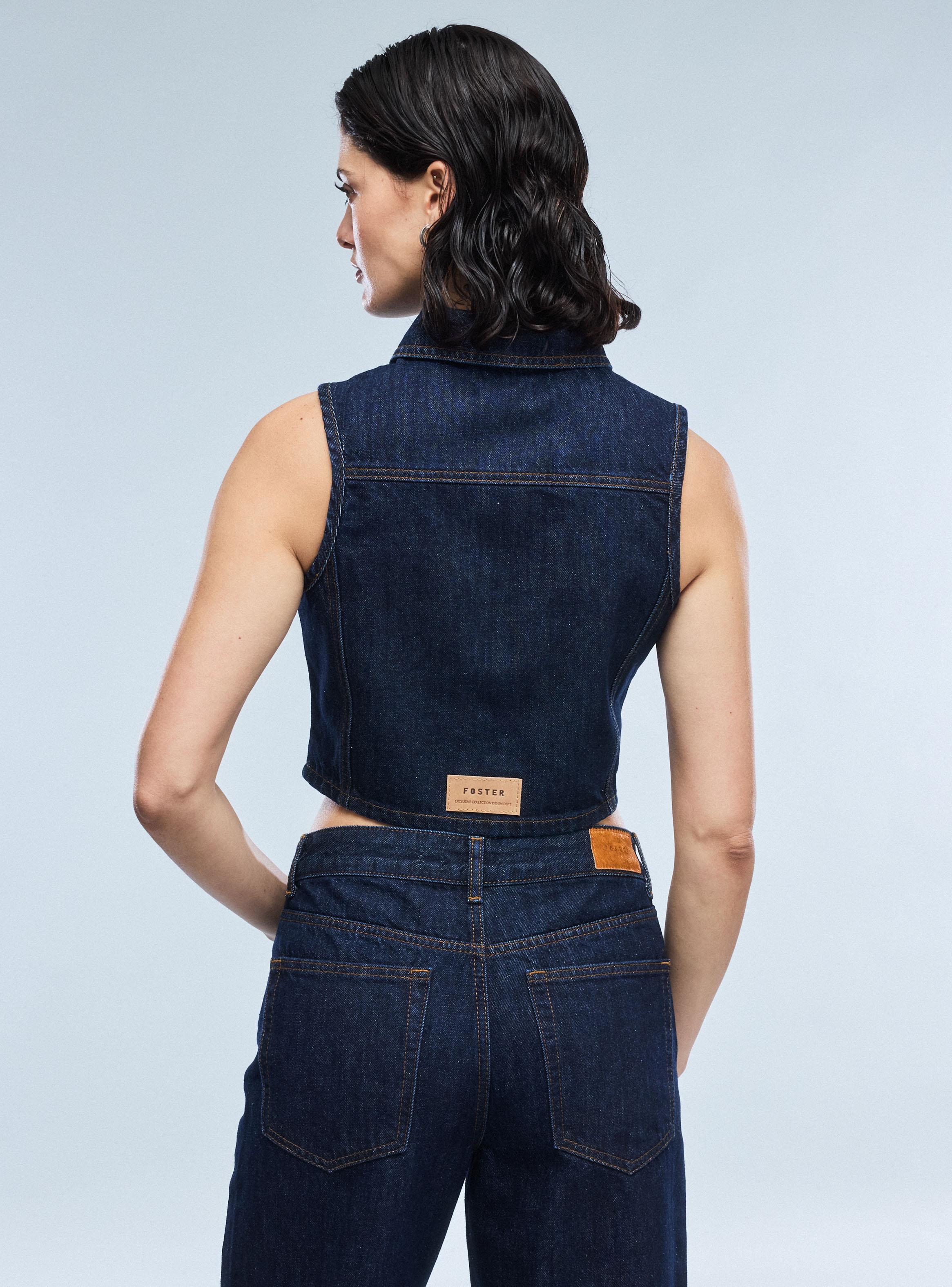 Blusa Gilette Denim-1