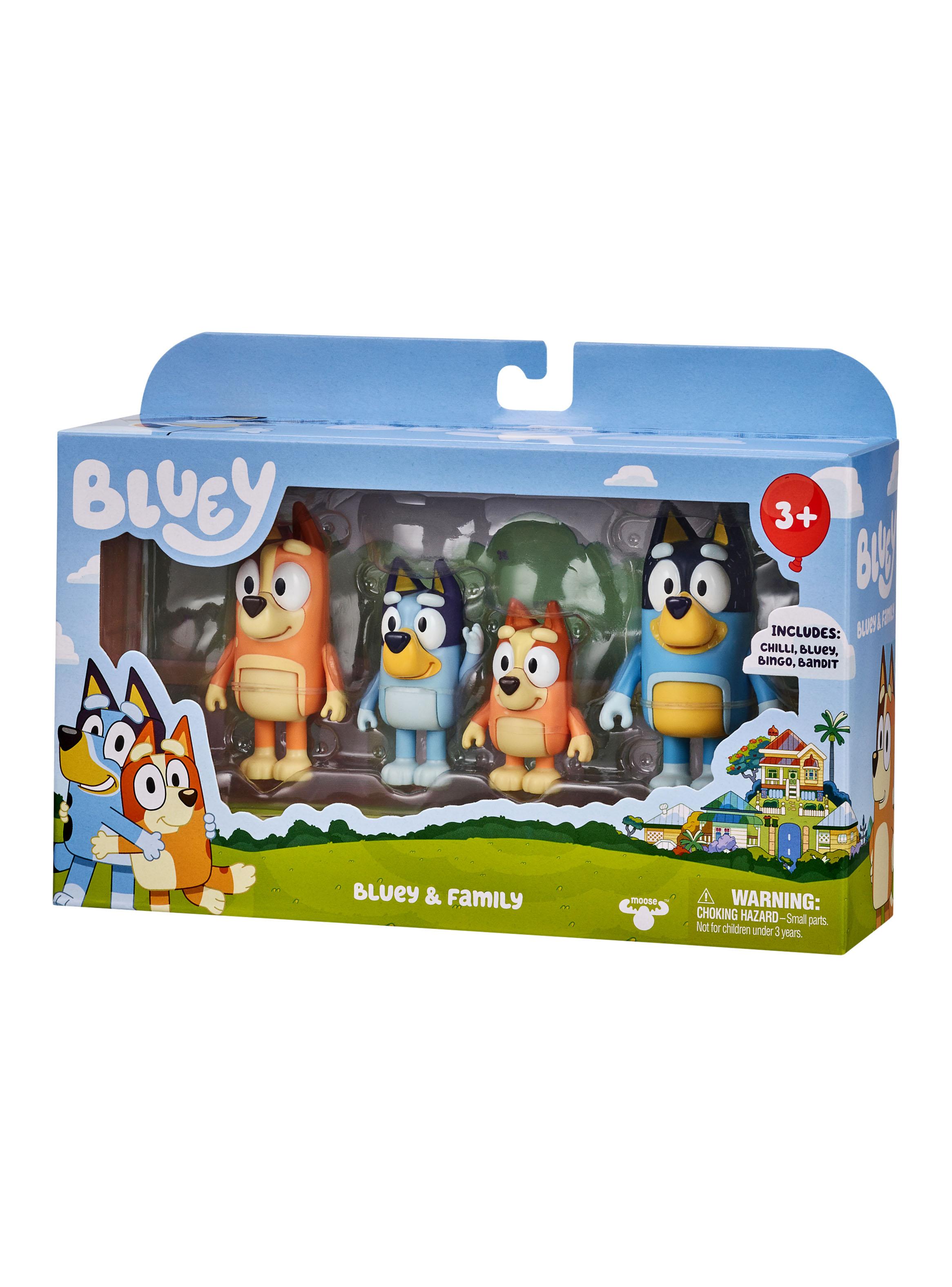 Set 4 Figura Bluey & Family-3