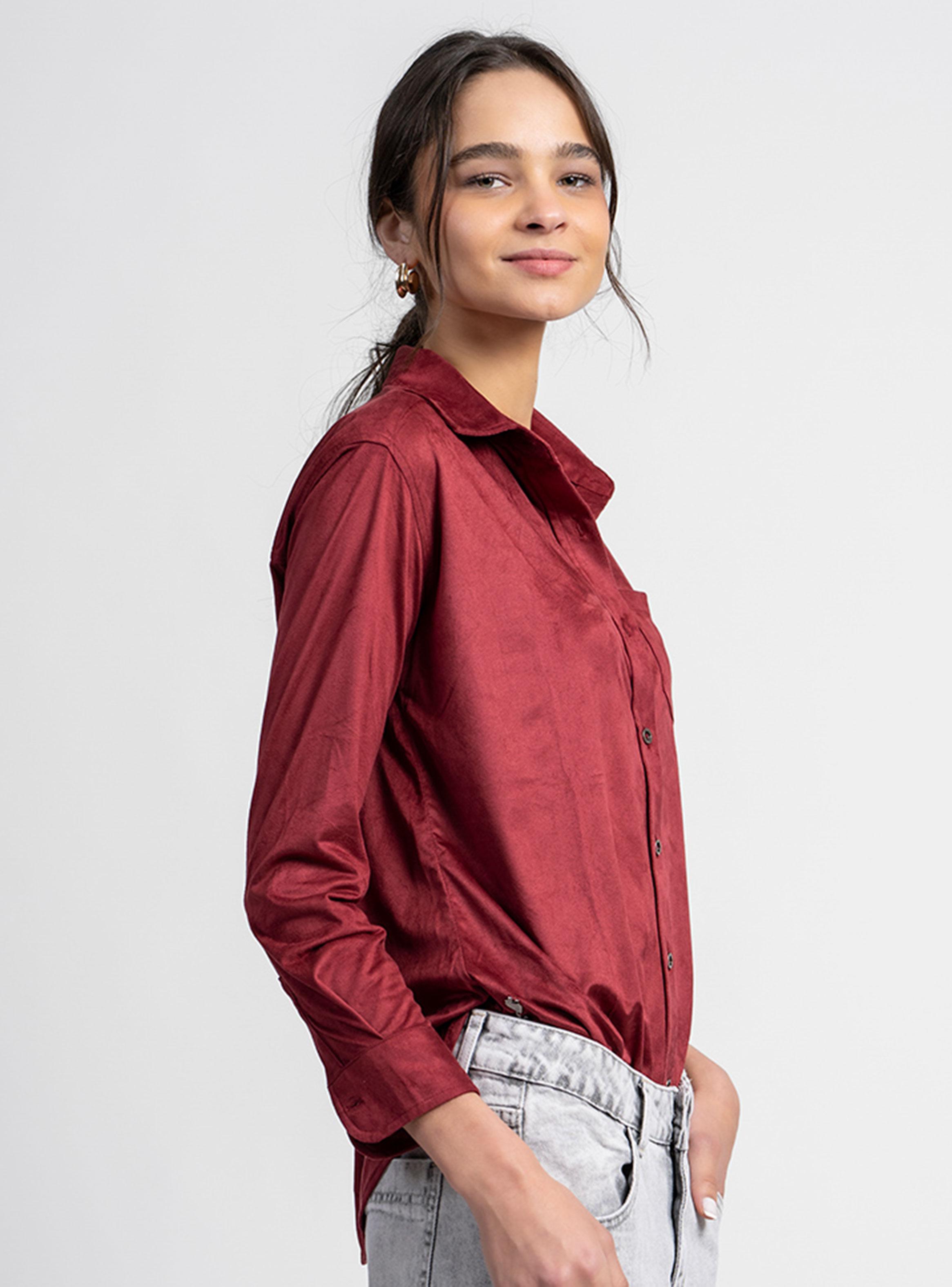 Blusa Javi Burdeo-2