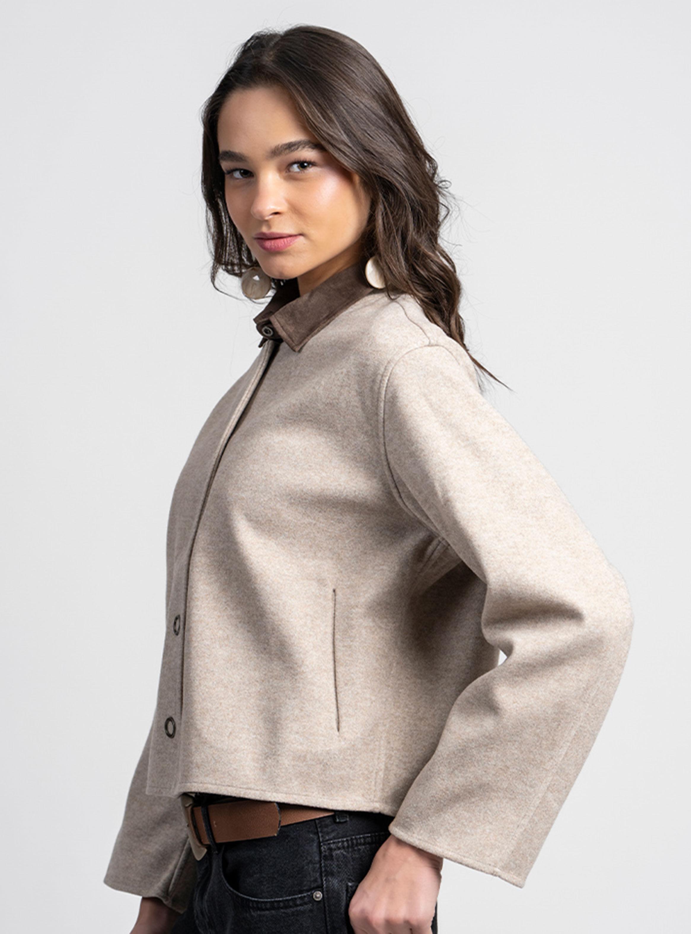 Chaqueta Manuela Beige-2