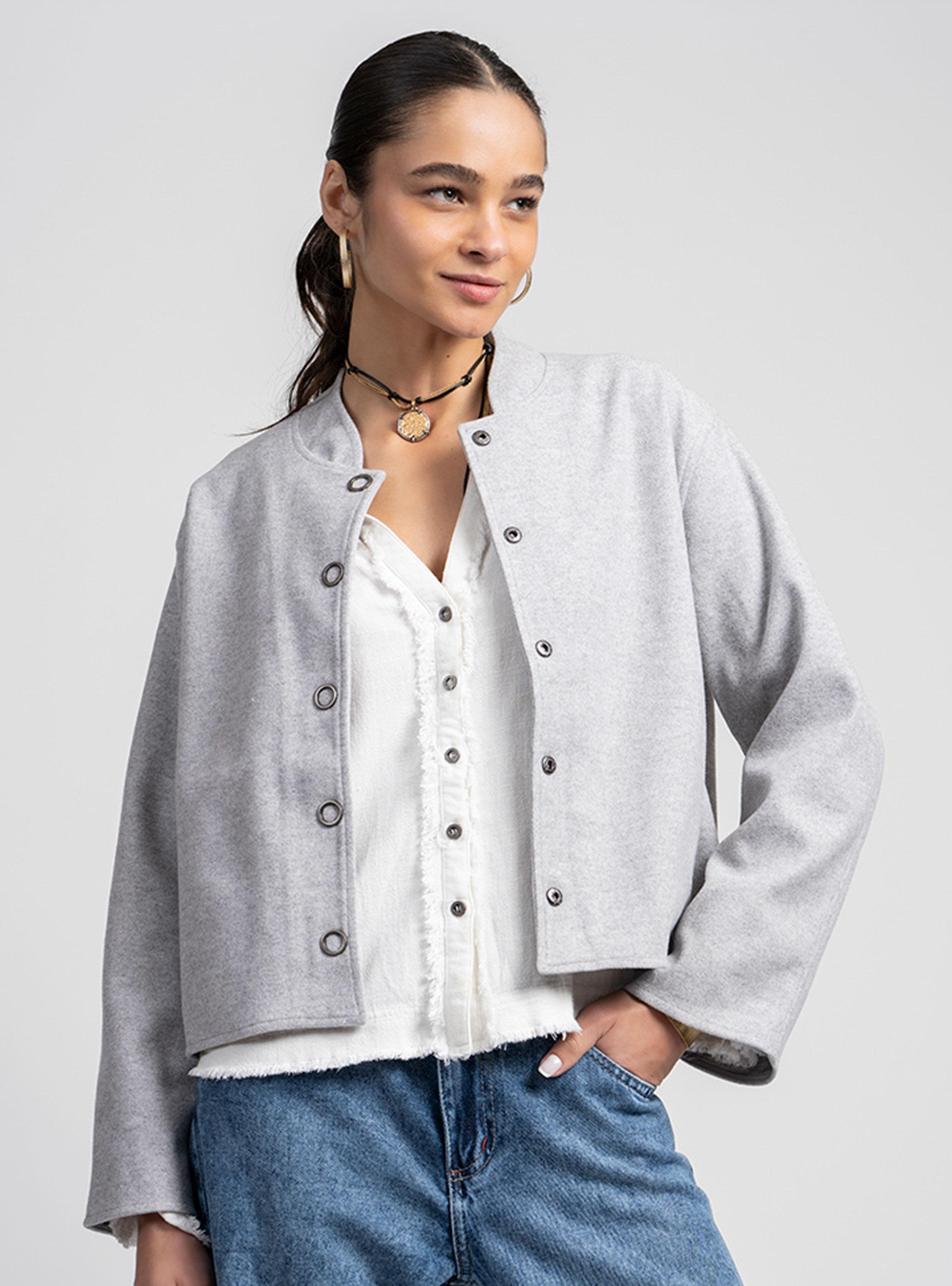 Chaqueta Manuela Gris-2