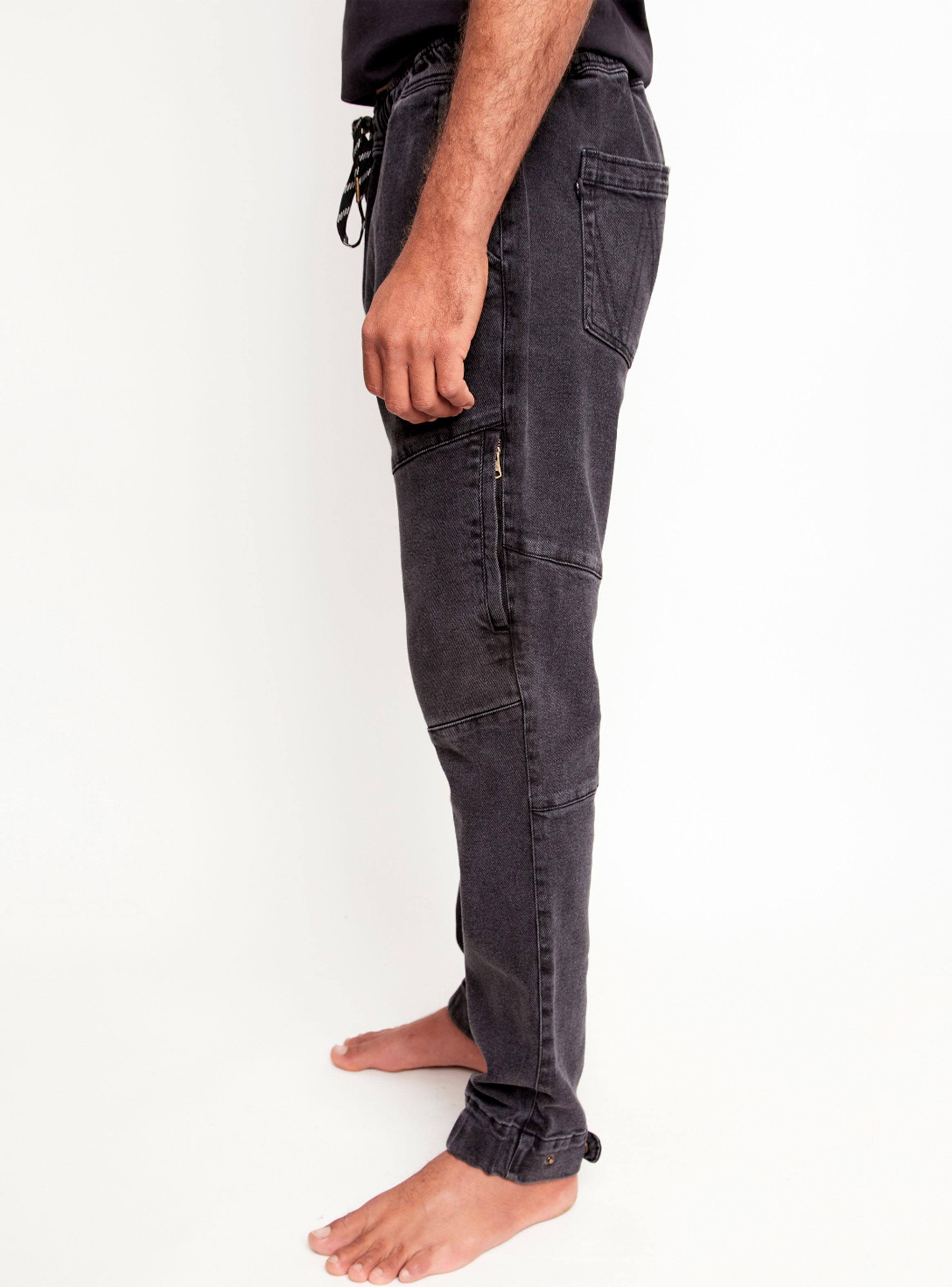 Pantalón Gres Orgánico Lavado-2