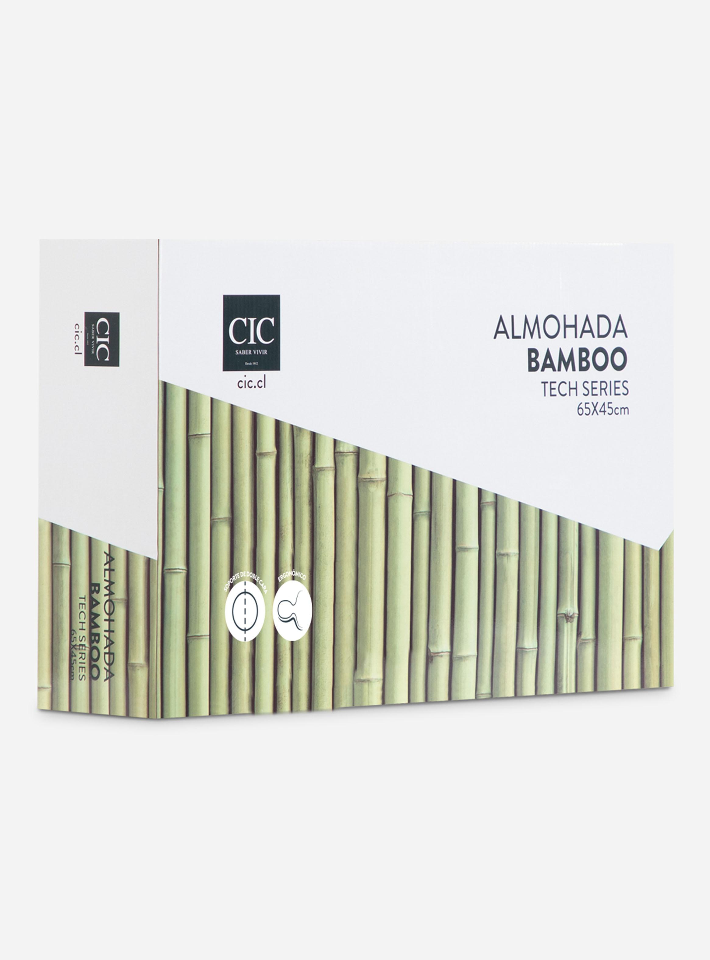 Almohada Viscoelástica Bamboo Tech Series 65 x 45 cm-4