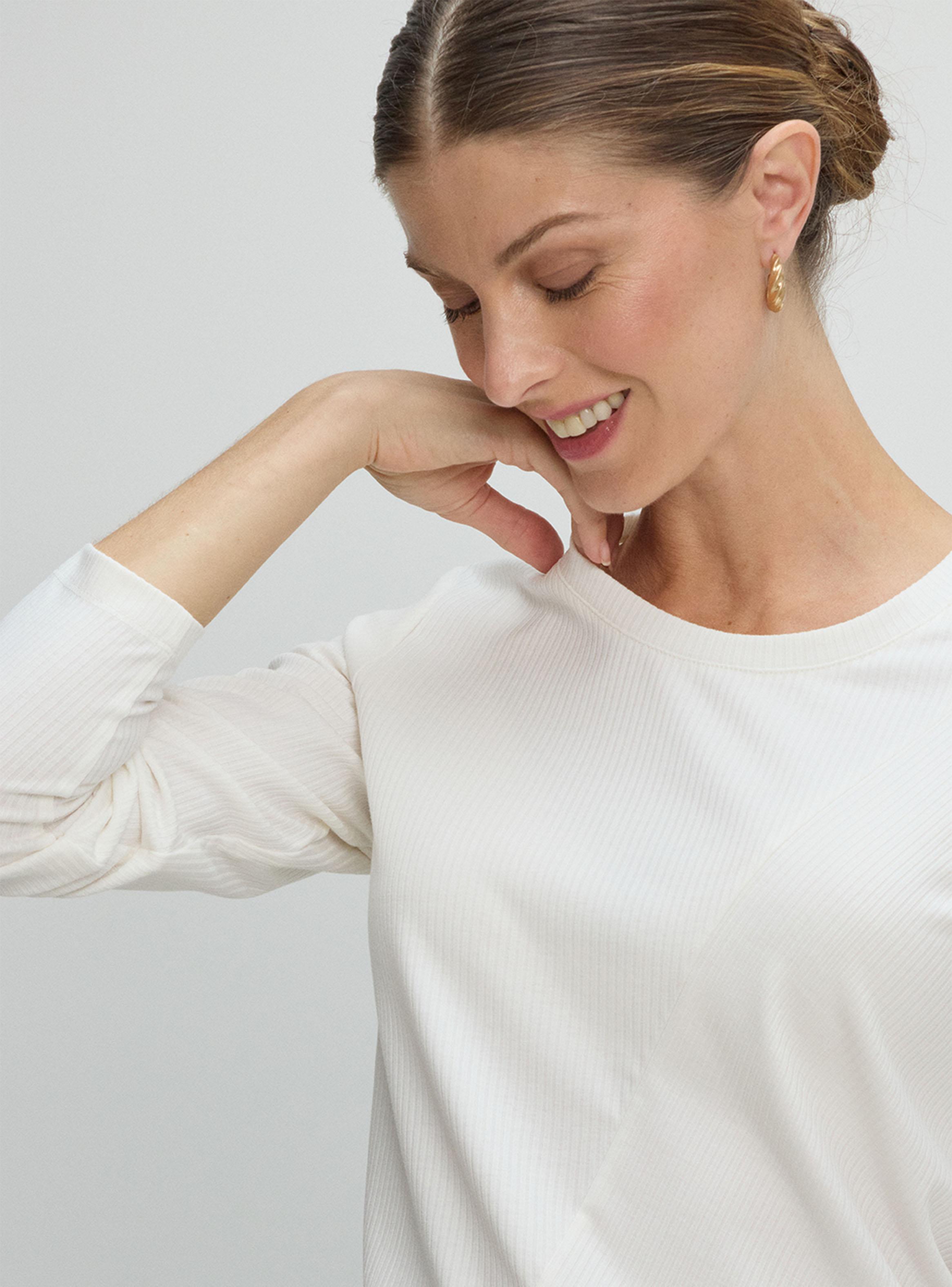 Polera Rib Acanalado Lisa 142-2