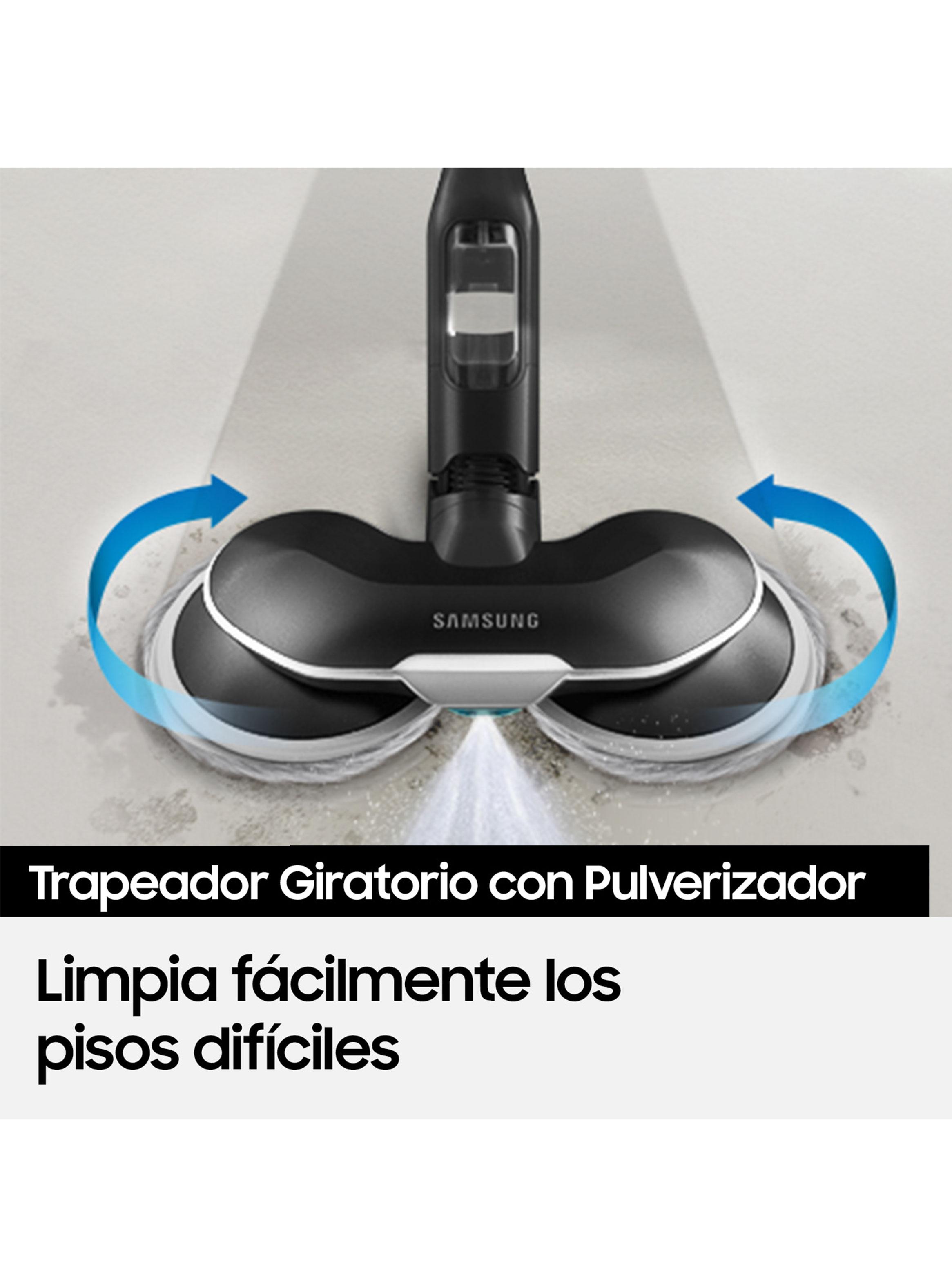 Aspiradora Stick BESPOKE AI Jet Lite + Trapeador Giratorio con Pulverizador-4