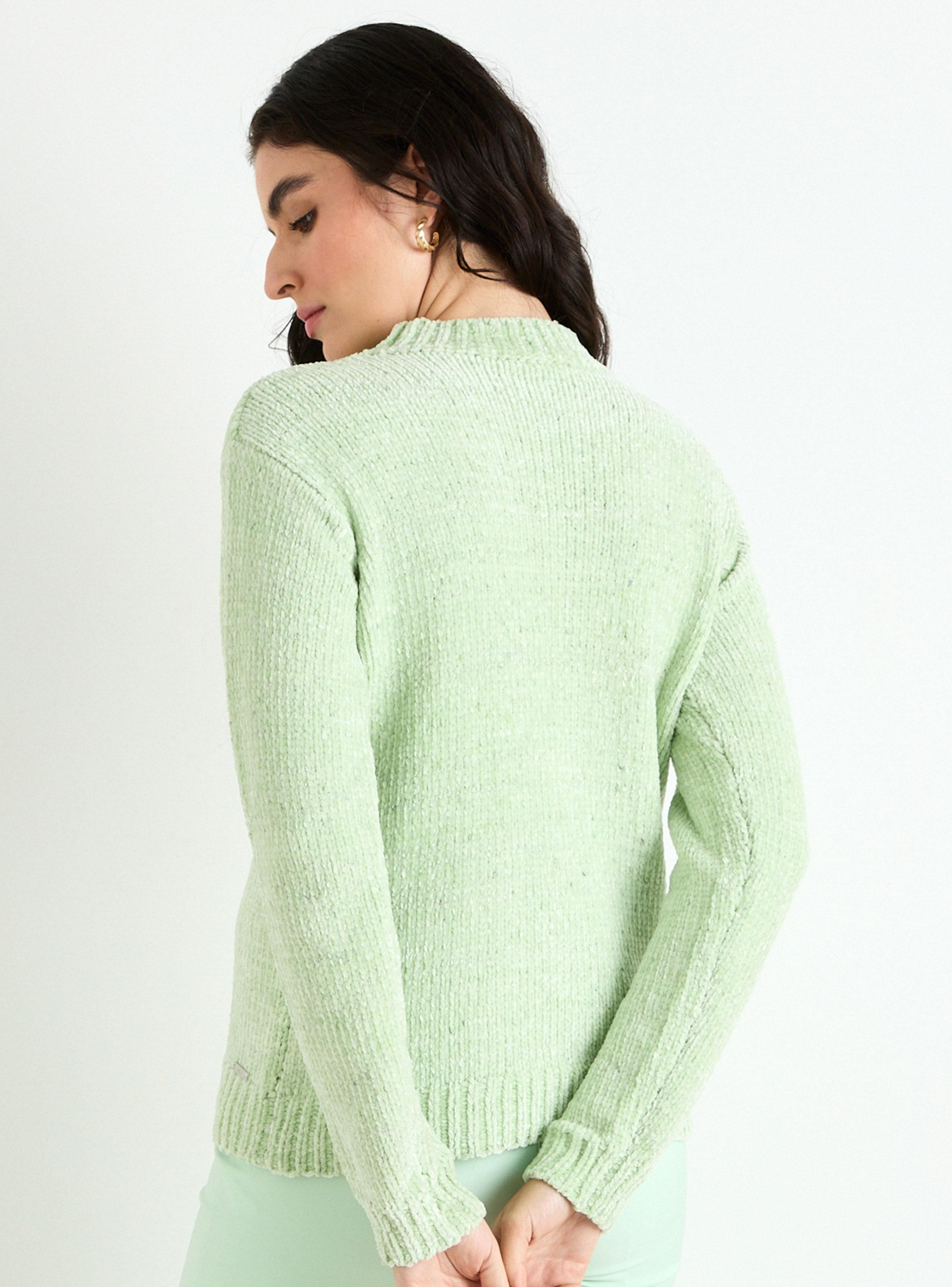 Sweater Tejido Cerrado Liso 1683 Regular-1
