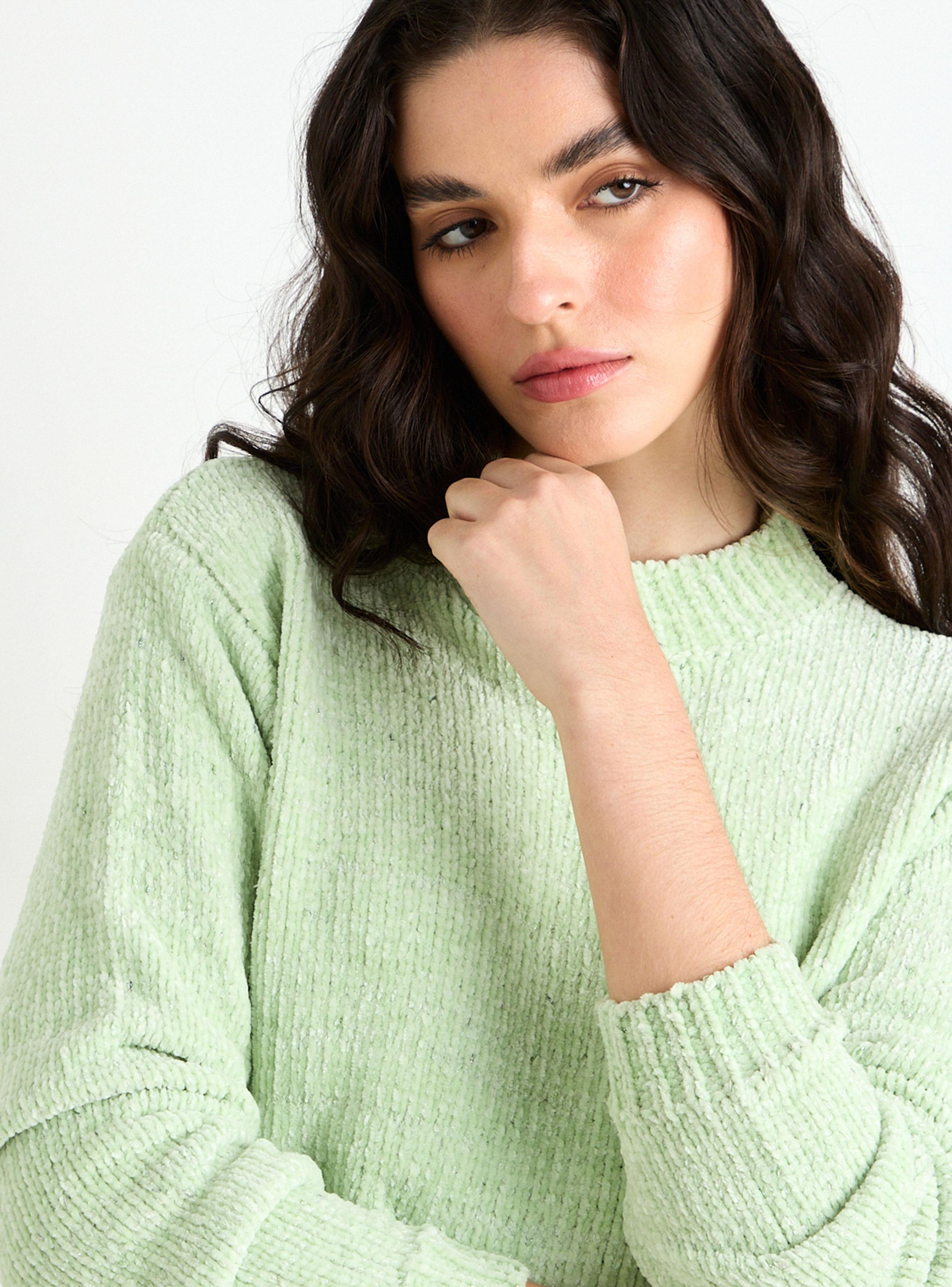 Sweater Tejido Cerrado Liso 1683 Regular-2