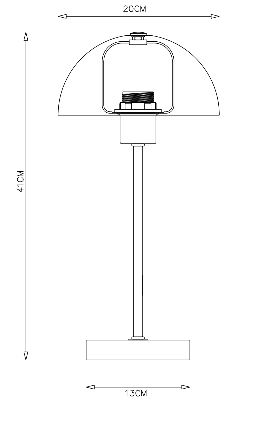 Lámpara de Mesa Aqua-3
